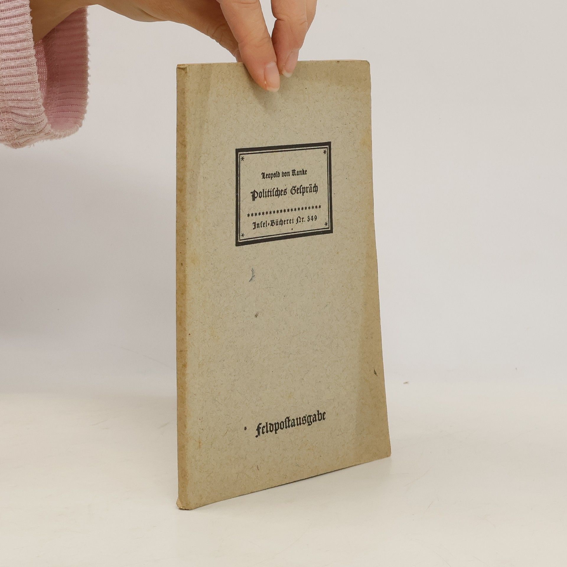 Leopold von Ranke Politisches Gespräch