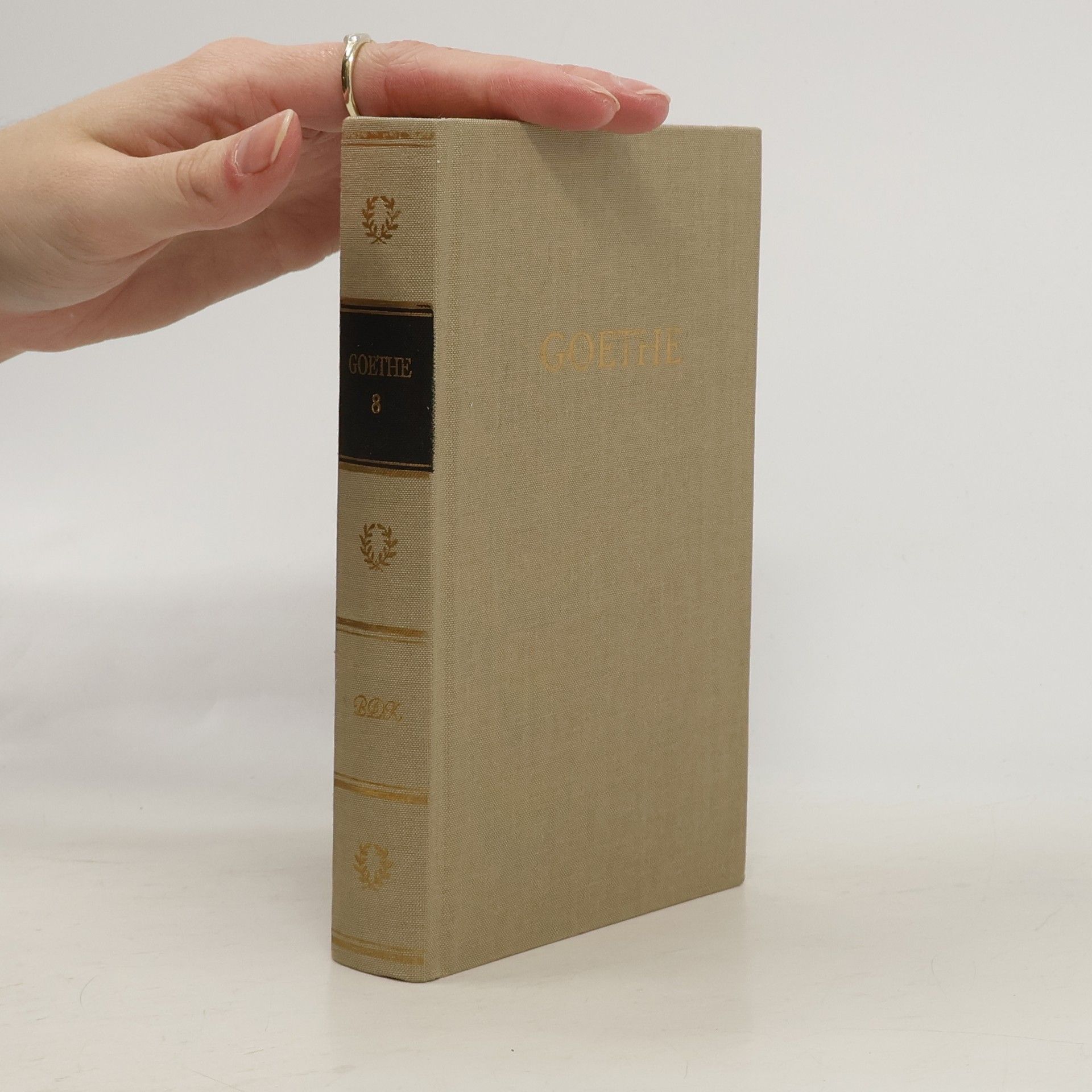 Johann Wolfgang von Goethe Goethe 8. Aus meinem Leben Dichtung und Wahrheit