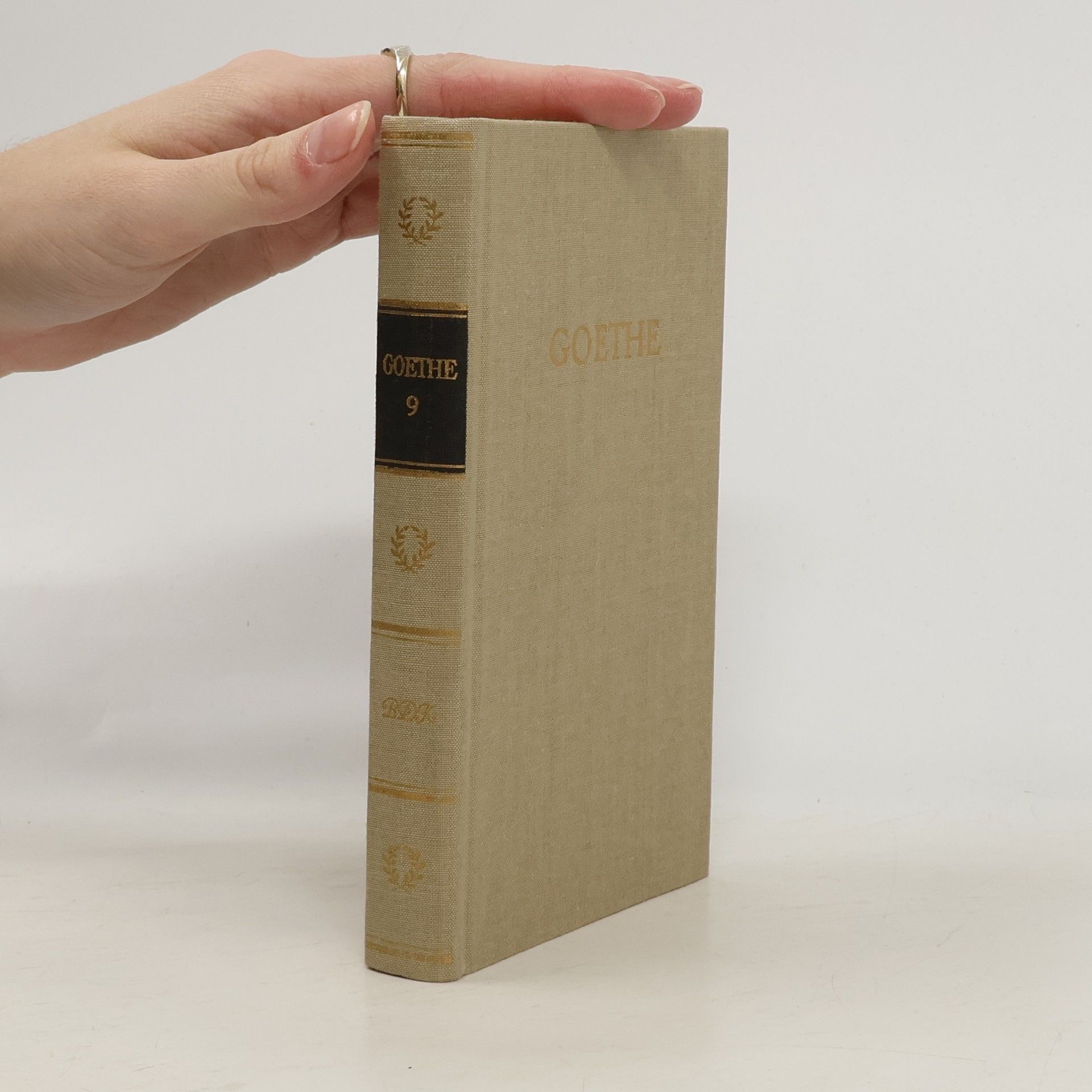 Johann Wolfgang von Goethe Aus Meinem Leben Dichtung Und Wahrheit. Goethe 9