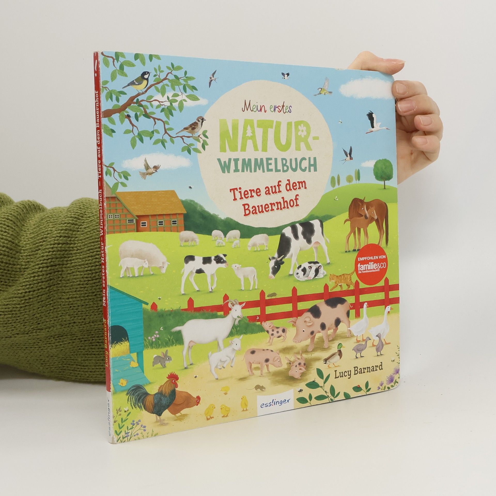 Mein erstes Natur-Wimmelbuch: Tiere auf dem Bauernhof