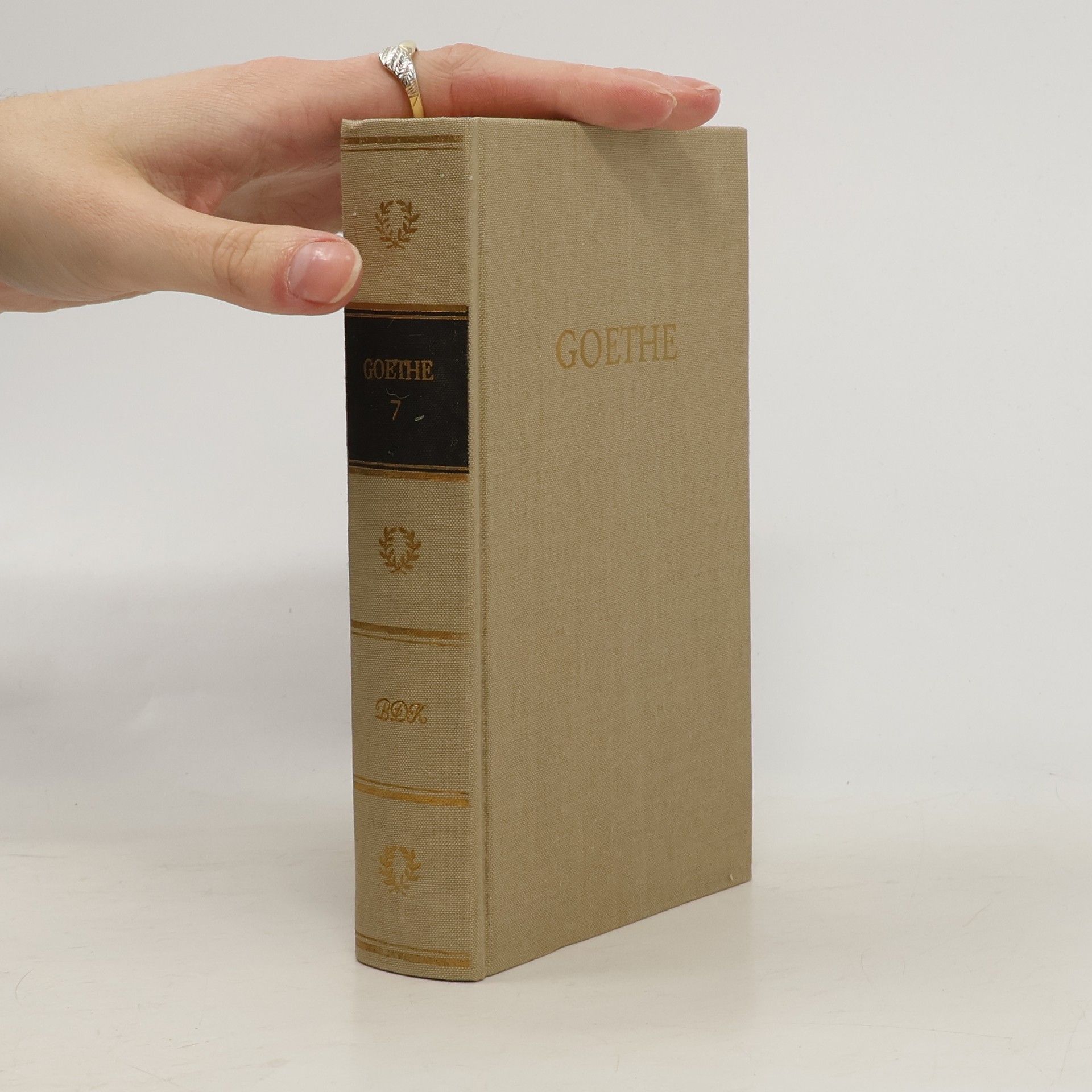 Johann Wolfgang von Goethe Goethe Werke 7