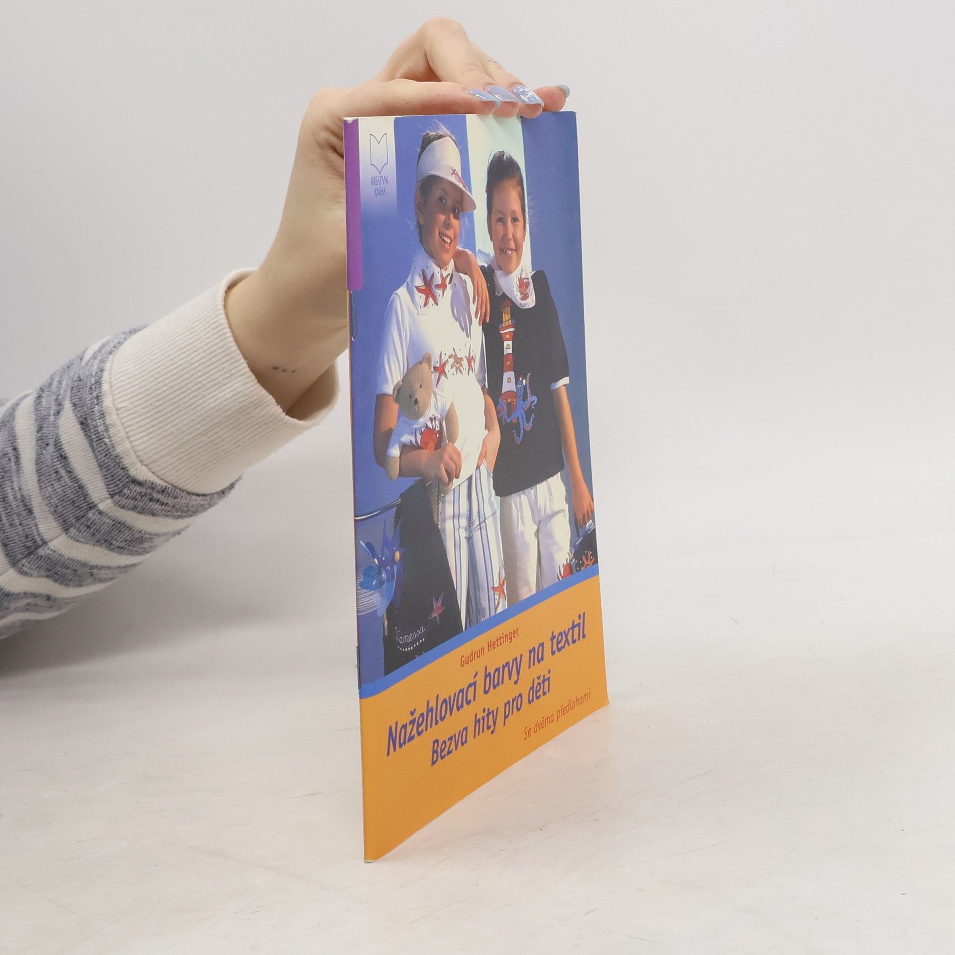 Nažehlovací barvy na textil : bezva hity pro děti