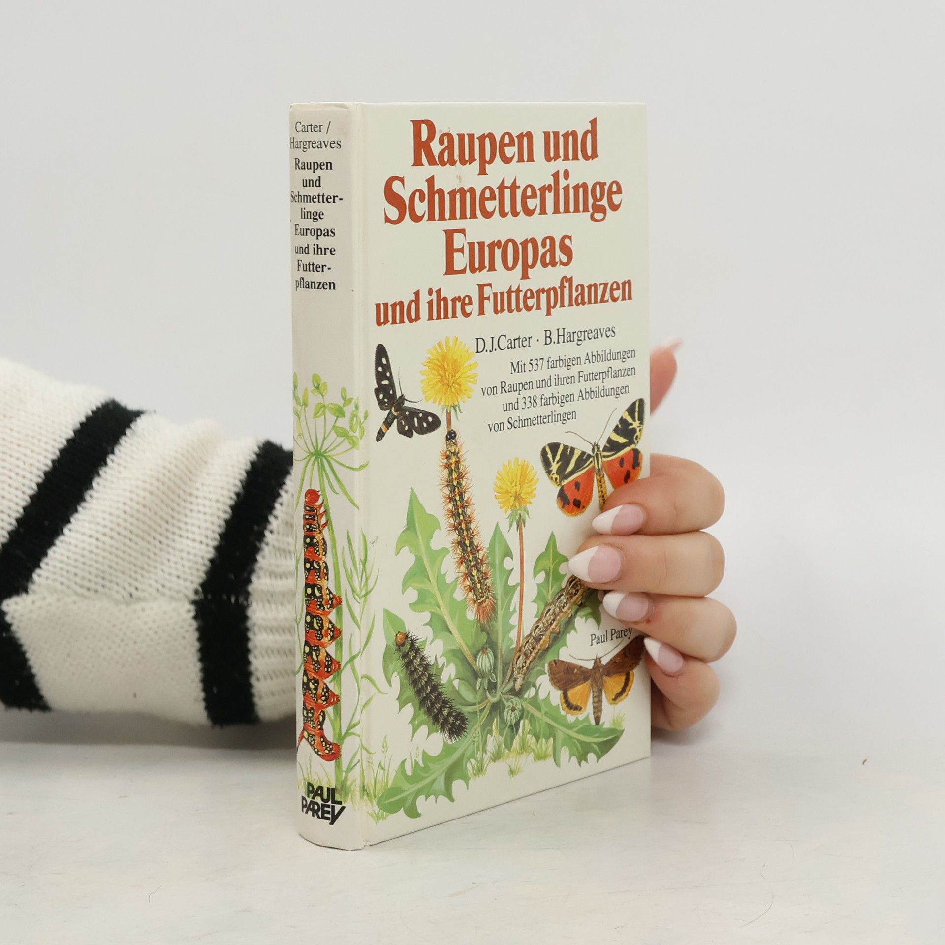 David J. Carter Raupen und Schmetterlinge Europas und ihre Futterpflanzen