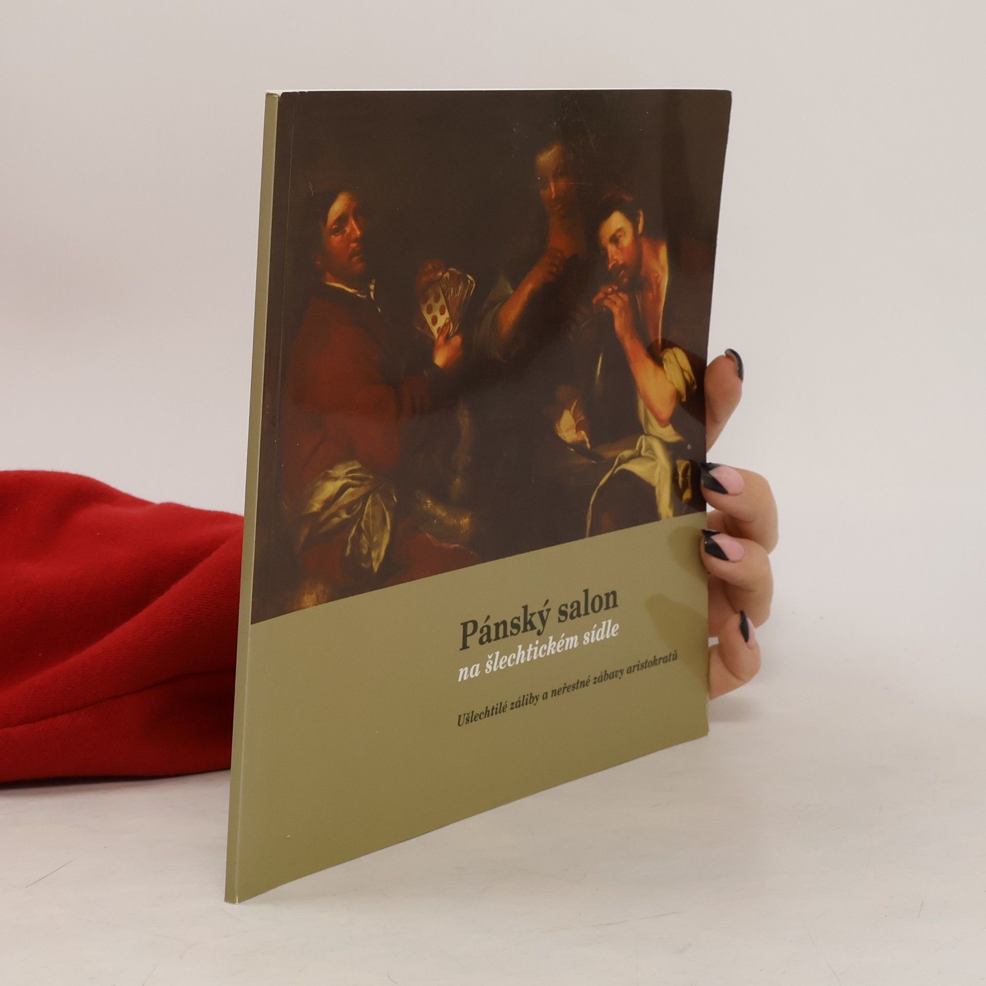 Pánský salon na šlechtickém sídle