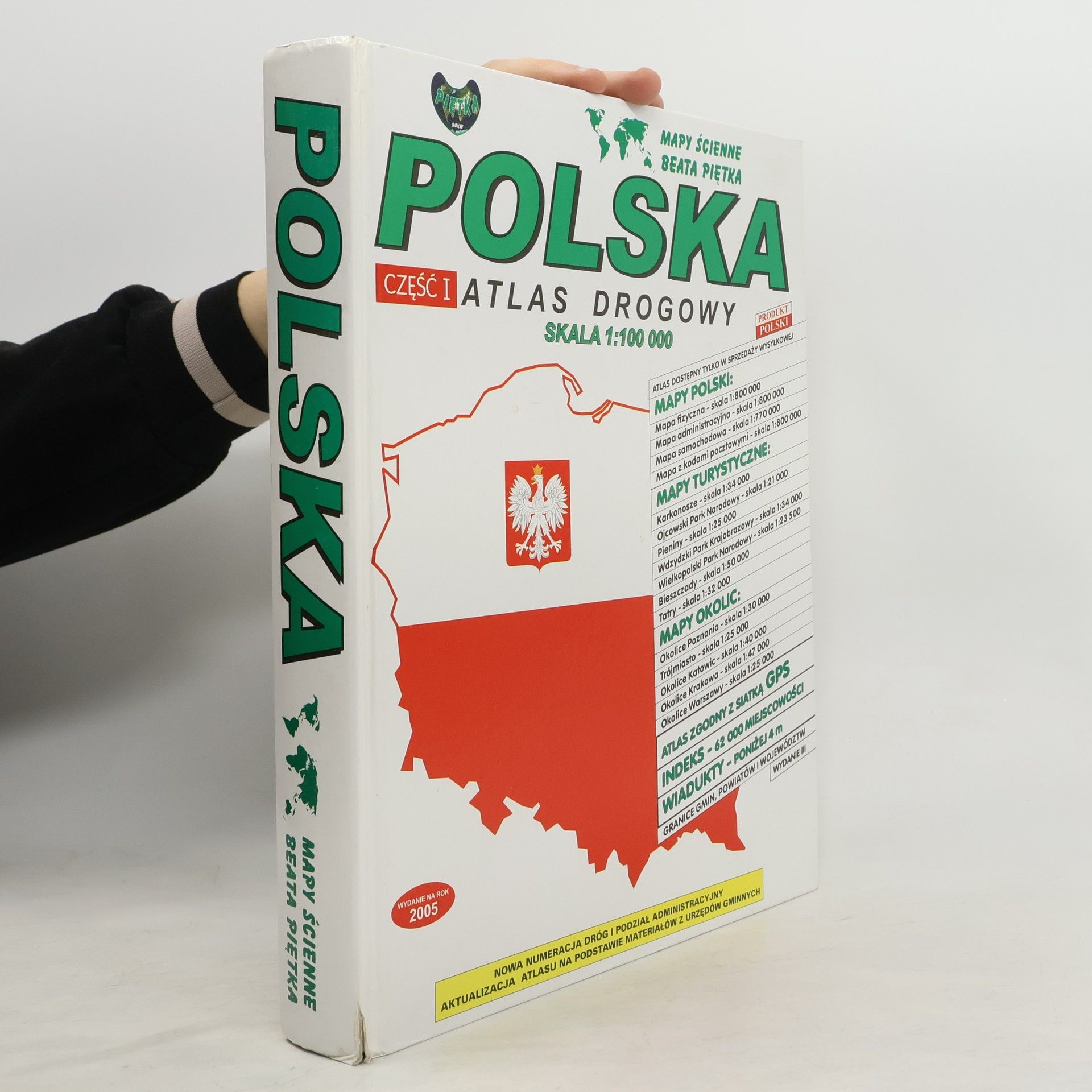 Collectif d'auteurs Polska Atlas Drogowy