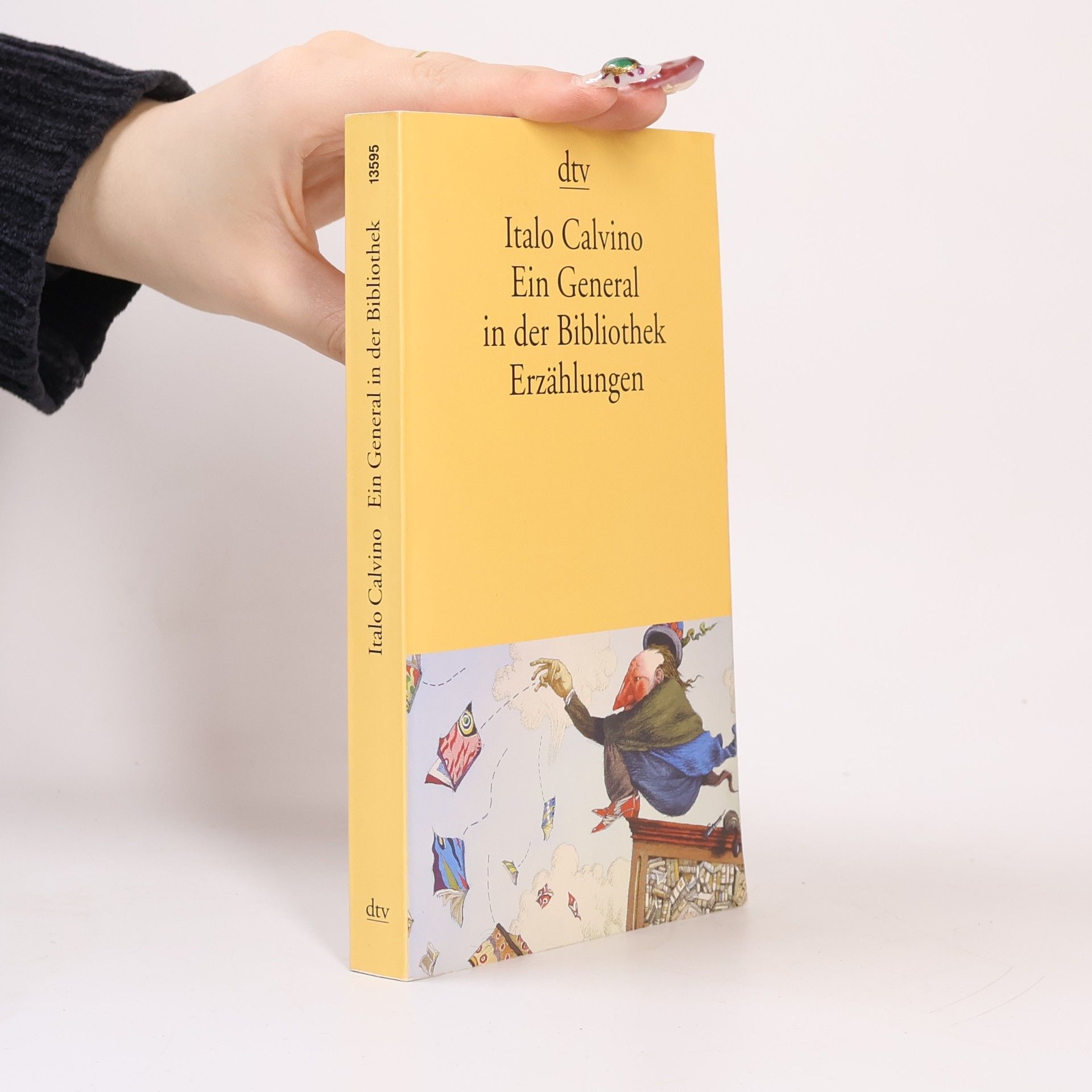 Italo Calvino Ein General in der Bibliothek