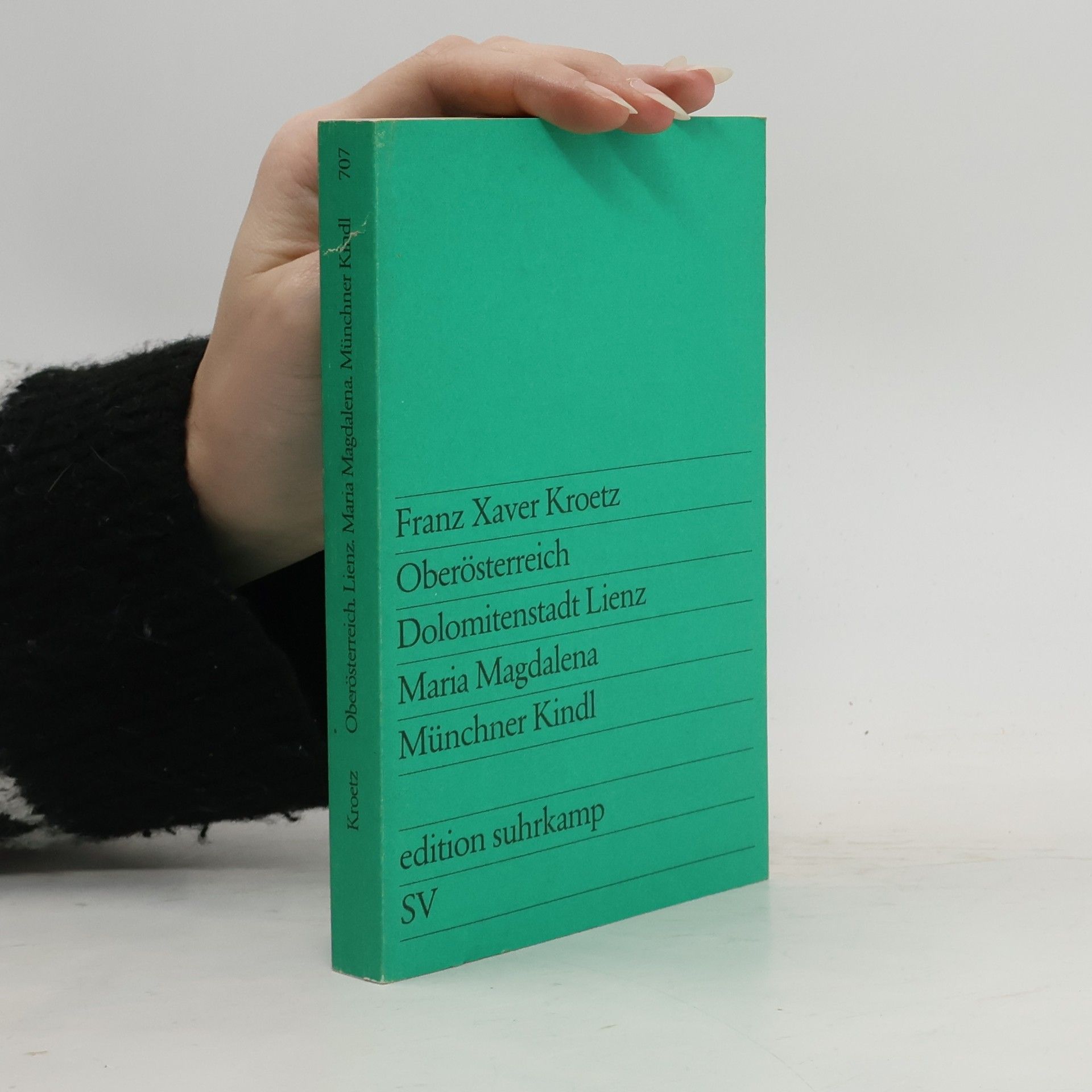 Franz Xaver Kroetz Oberösterreich. Dolomitenstadt Lienz. Maria Magdalena. Münchner Kindl