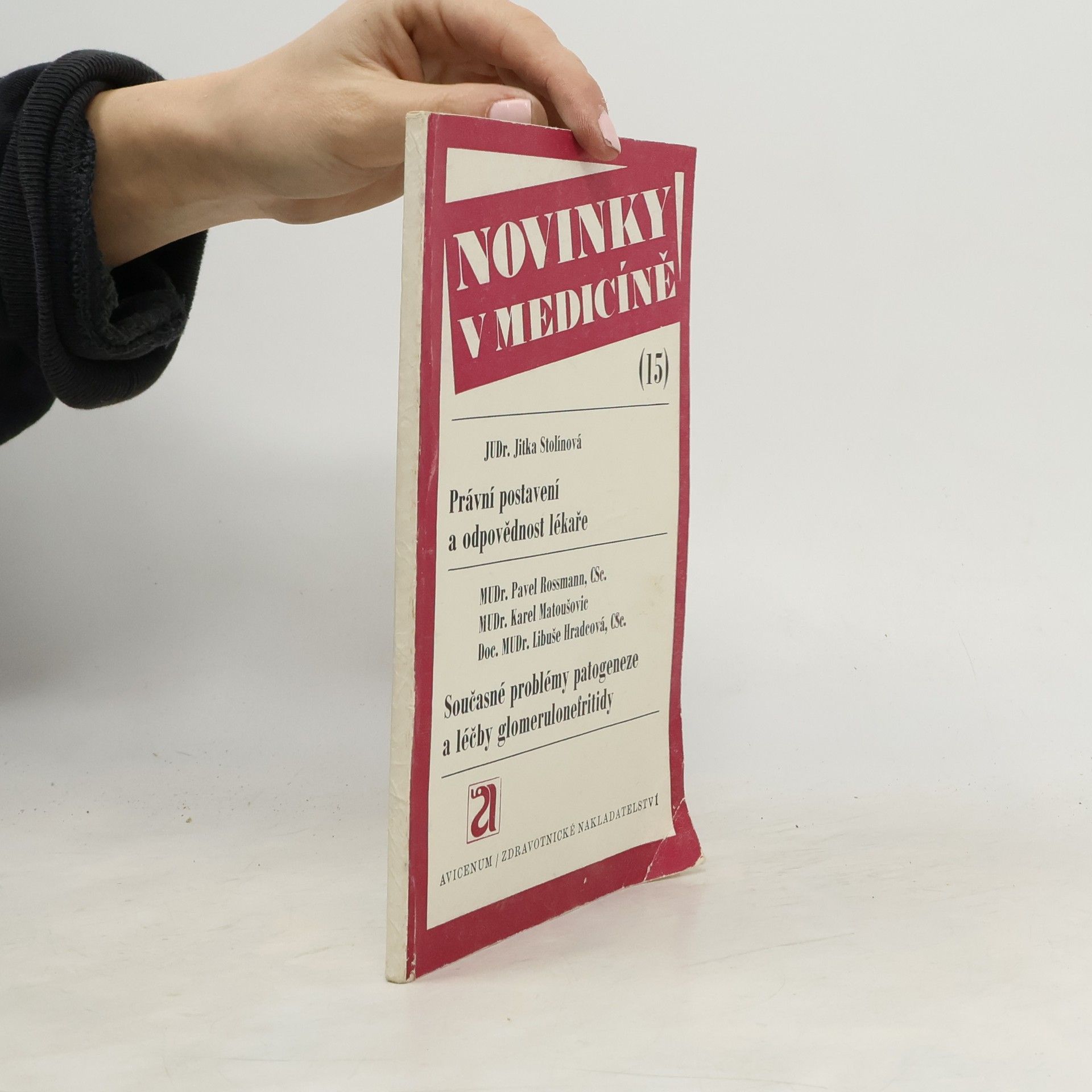 Autorenkollektiv Novinky v medicíně 15