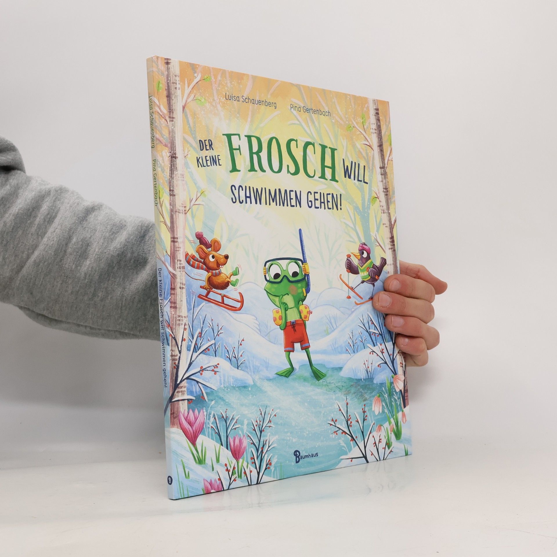 Luisa Schauenberg Der kleine Frosch will schwimmen gehen!