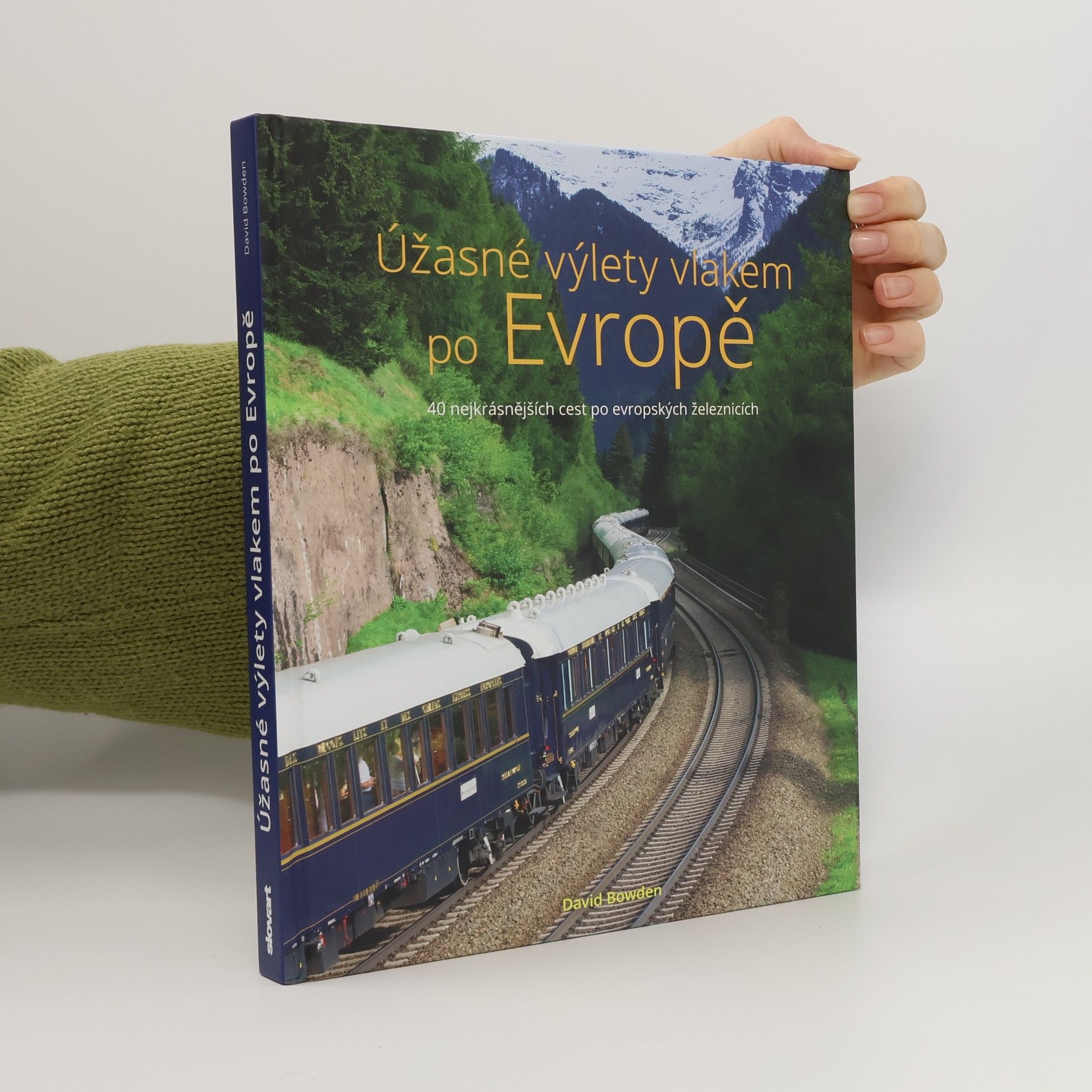 David Bowen Úžasné výlety vlakem po Evropě