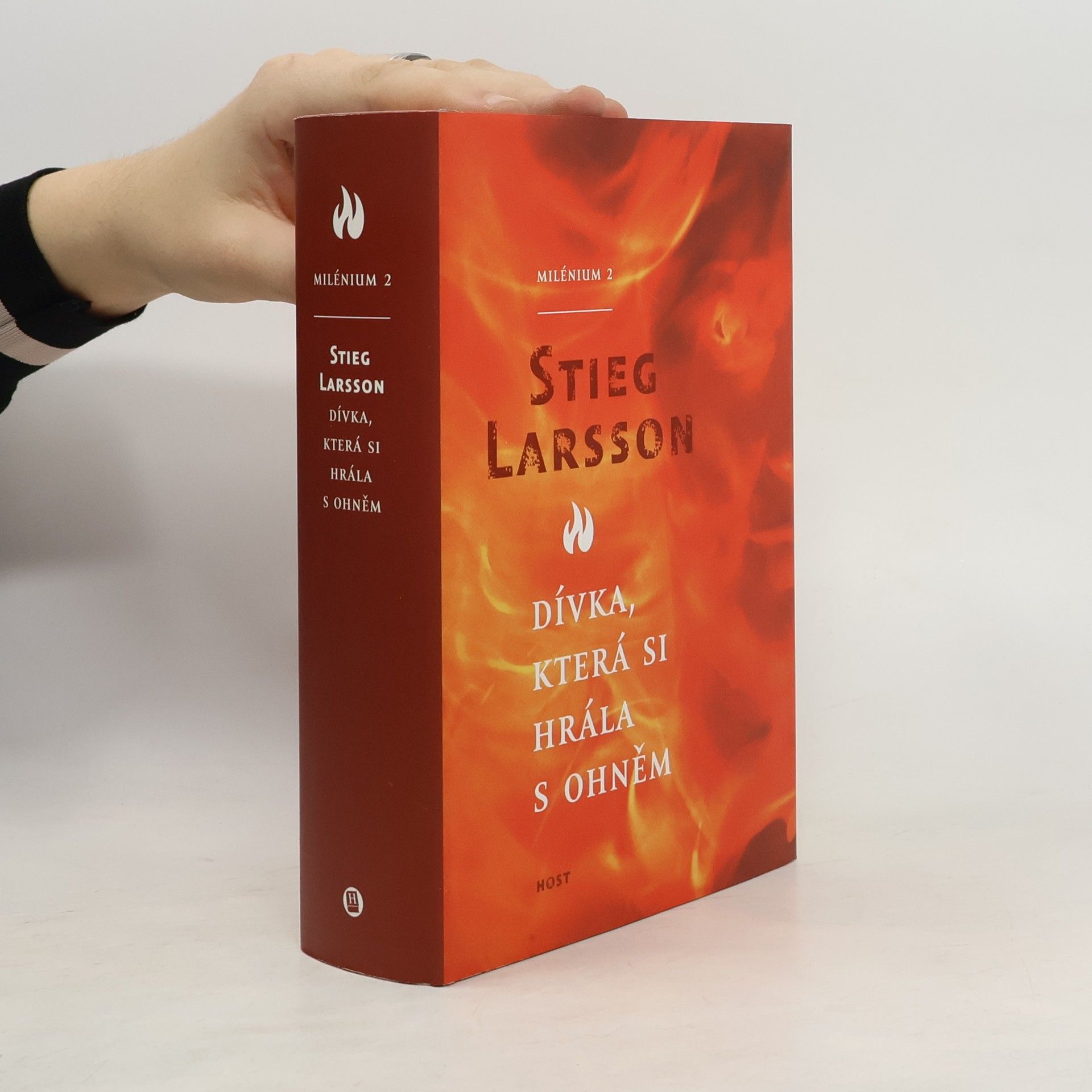 Stieg Larsson Dívka, která si hrála s ohněm