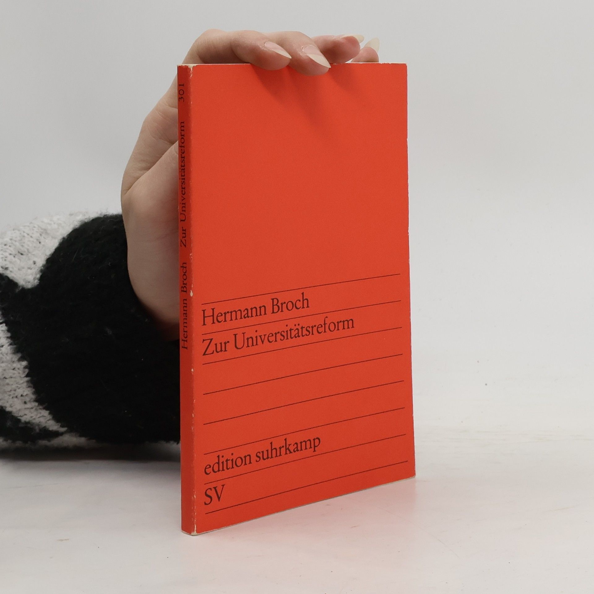 Hermann Broch Zur Universitätsreform