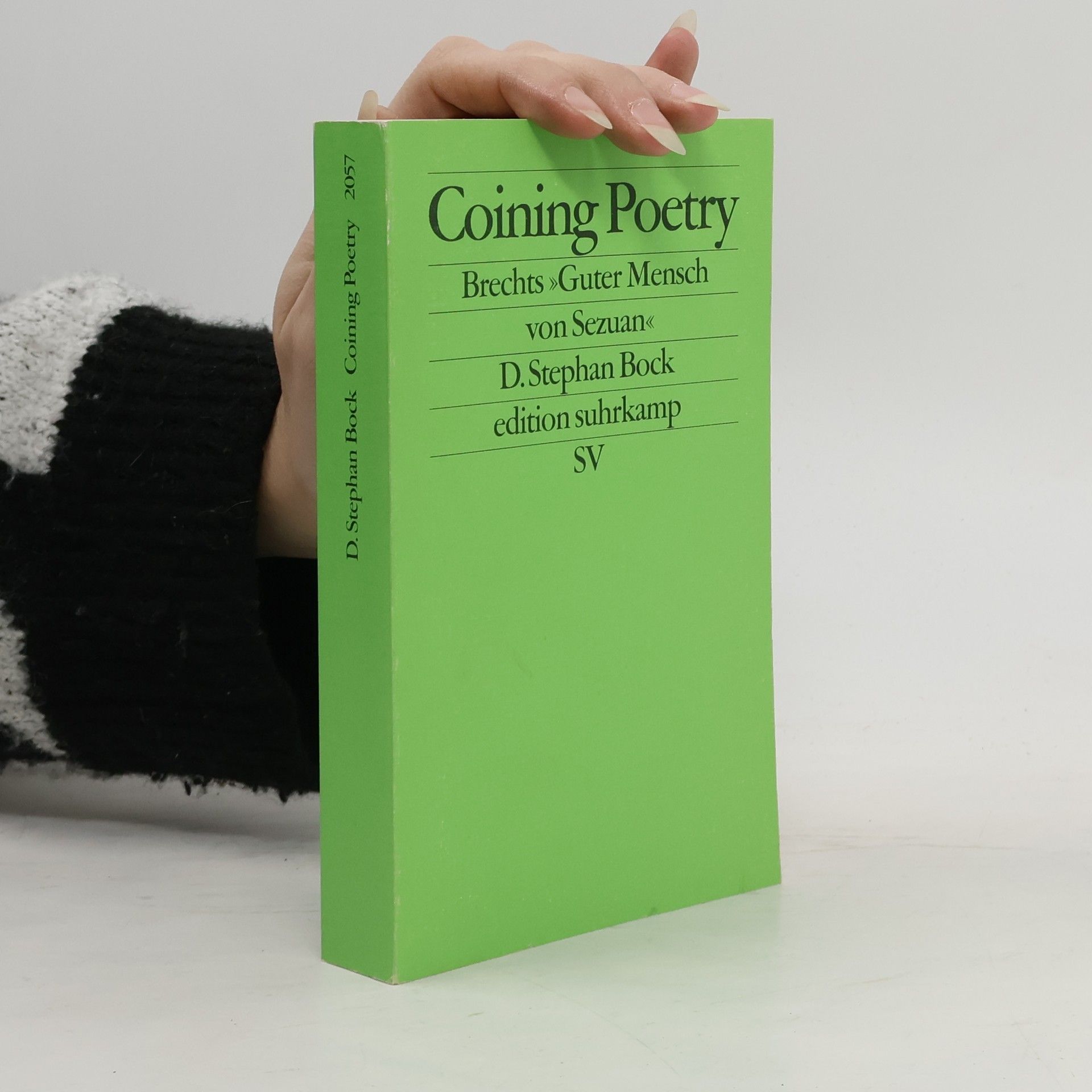Edition Suhrkamp: Coining Poetry