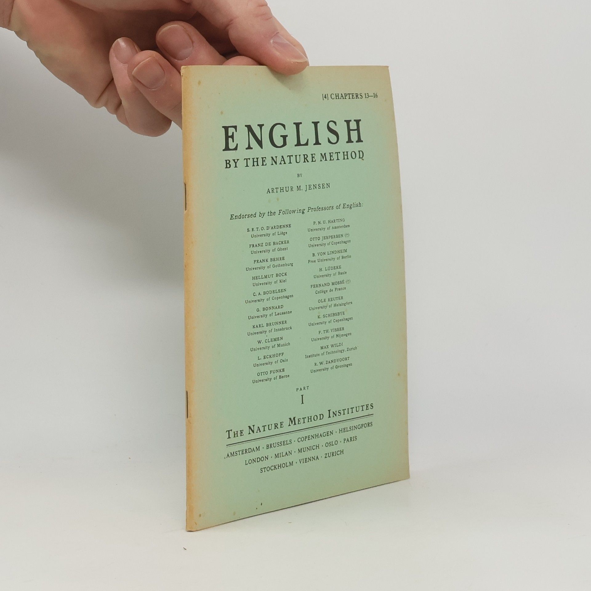 Arthur M. Jensen English by the Nature Method