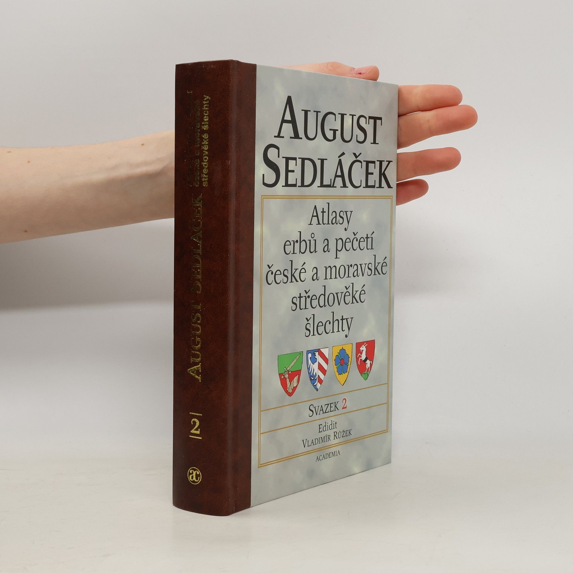 August Sedláček Atlasy erbů a pečetí české a moravské středověké šlechty. Svazek 2