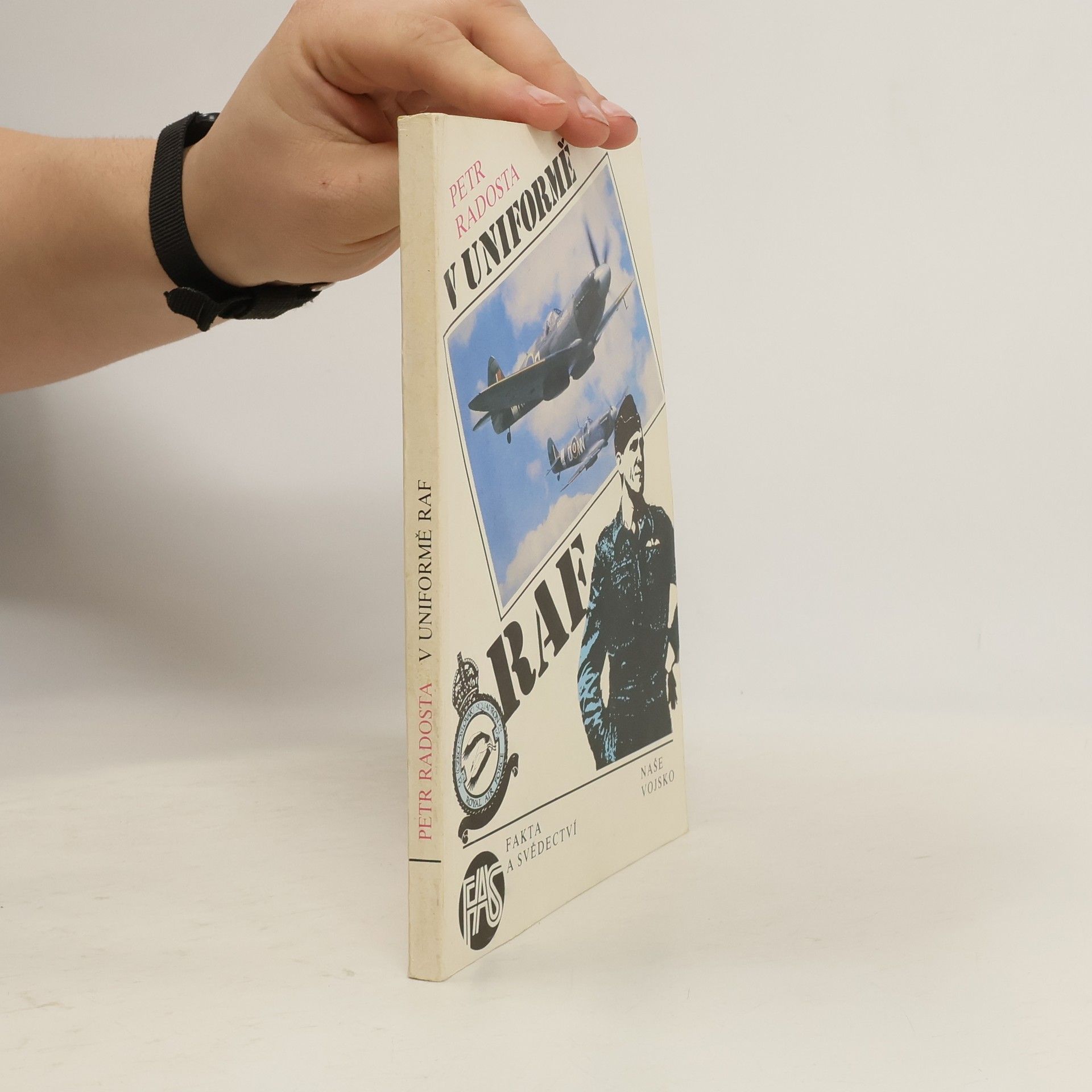 Petr Radosta V uniformě RAF