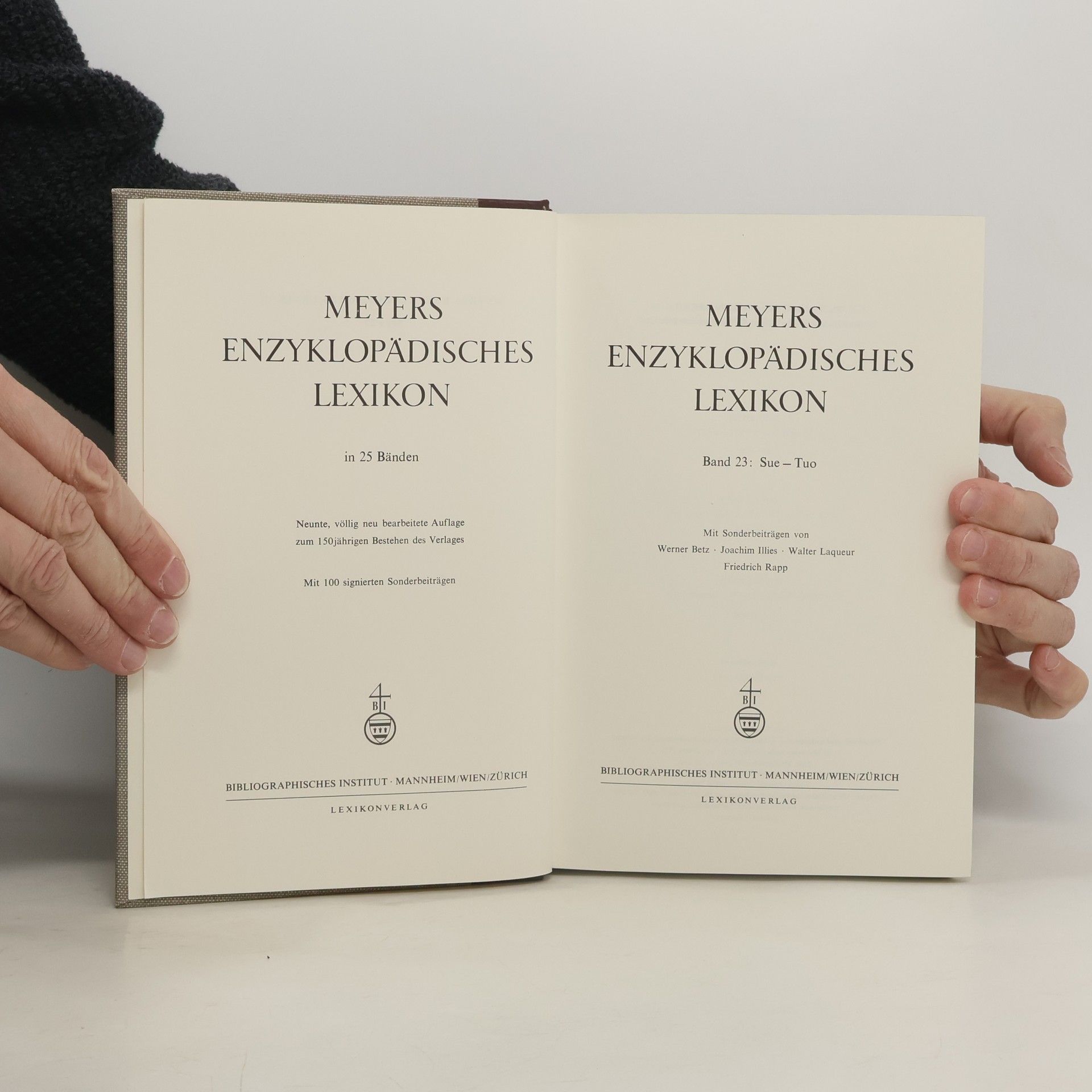 Autorenkollektiv Meyers Enzyklopädisches Lexikon. Band 23. Sue-Tuo