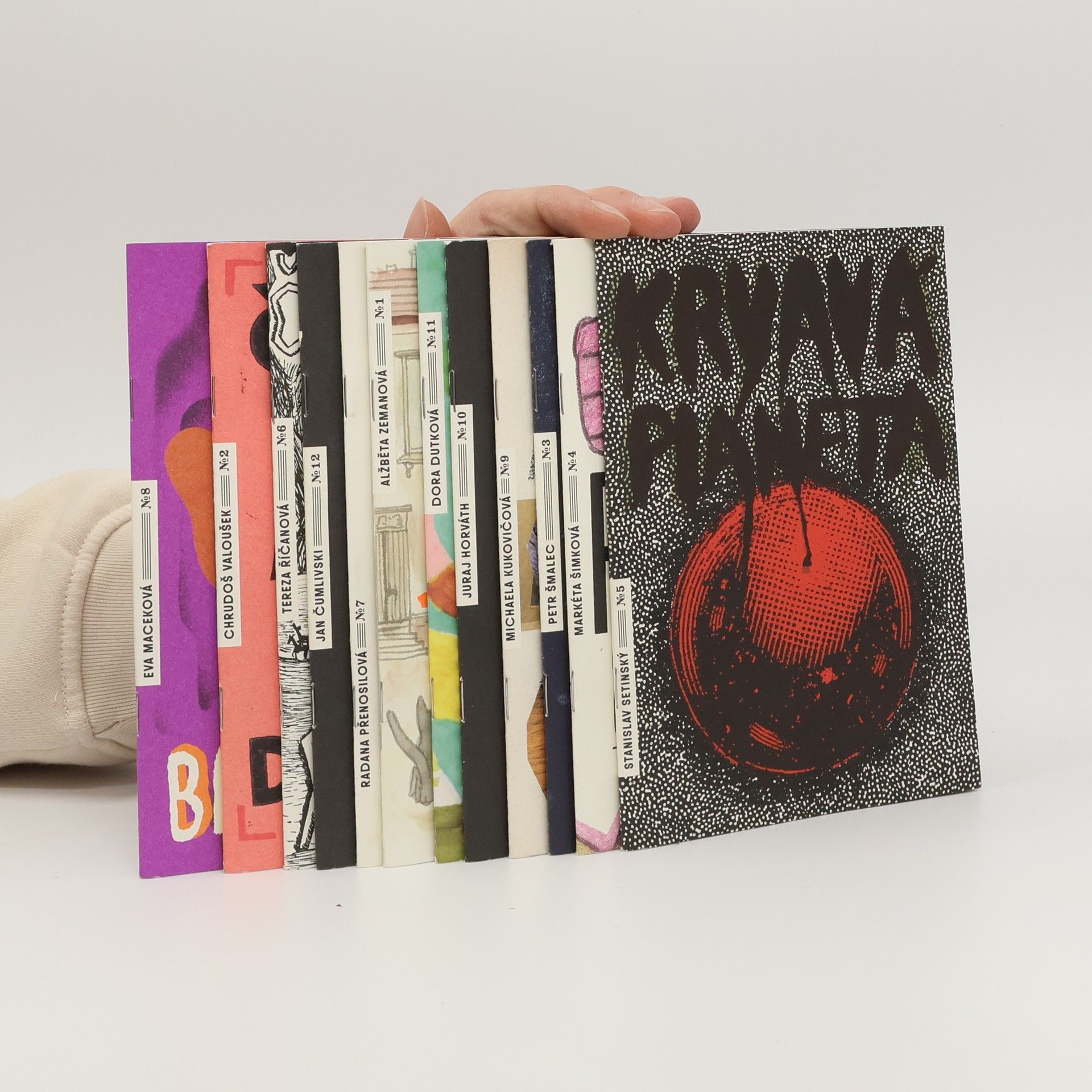 Collectif d'auteurs 12 malých hororů (11 svazků, nekompletní)