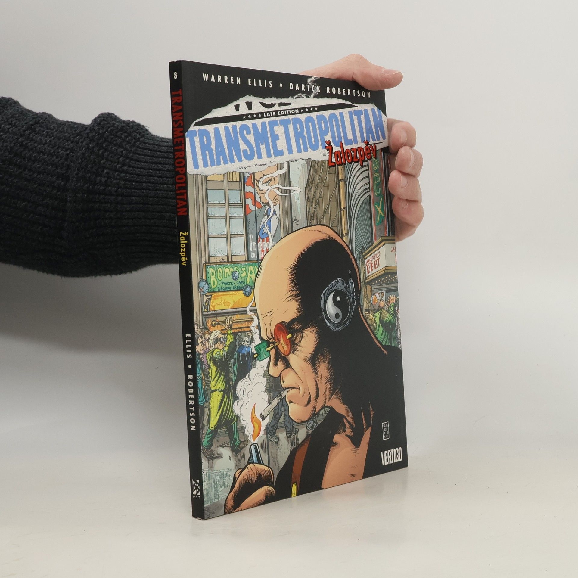 Warren Ellis Transmetropolitan. Žalozpěv