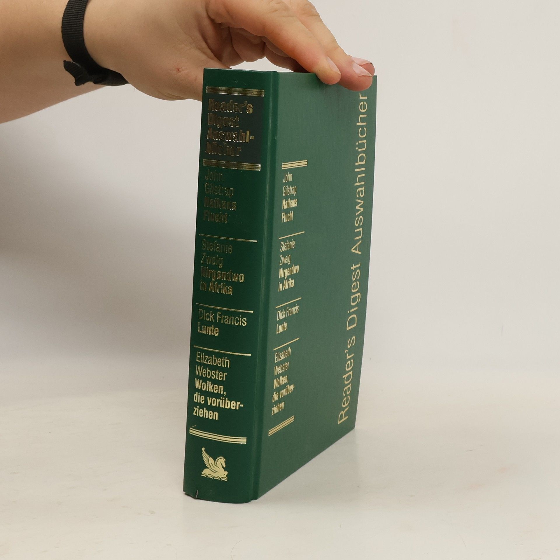 AA.VV. Reader's Digest Auswahlbücher. Nathans Flucht, Nigendwo in Afrika, Lunte, Wolken, die vorüberziehen