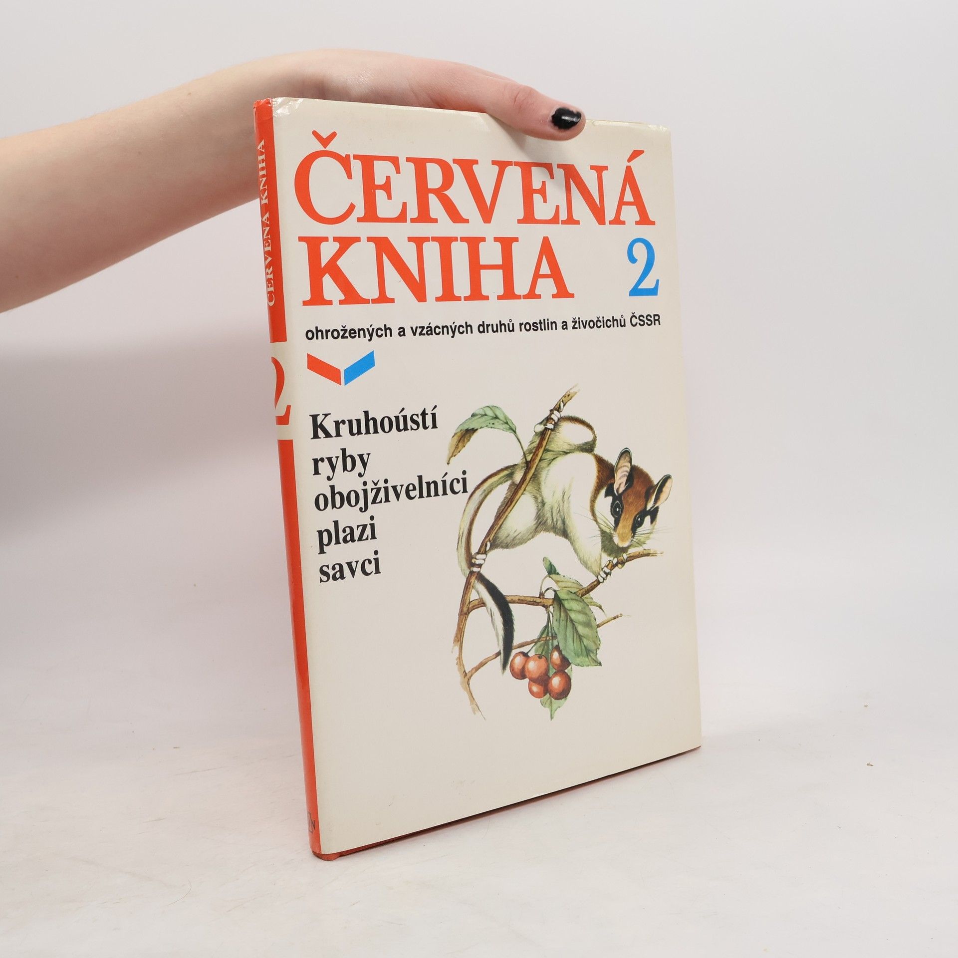 Vlastimil Baruš Červená kniha ohrožených a vzácných druhů rostlin a živočichů ČSSR 2