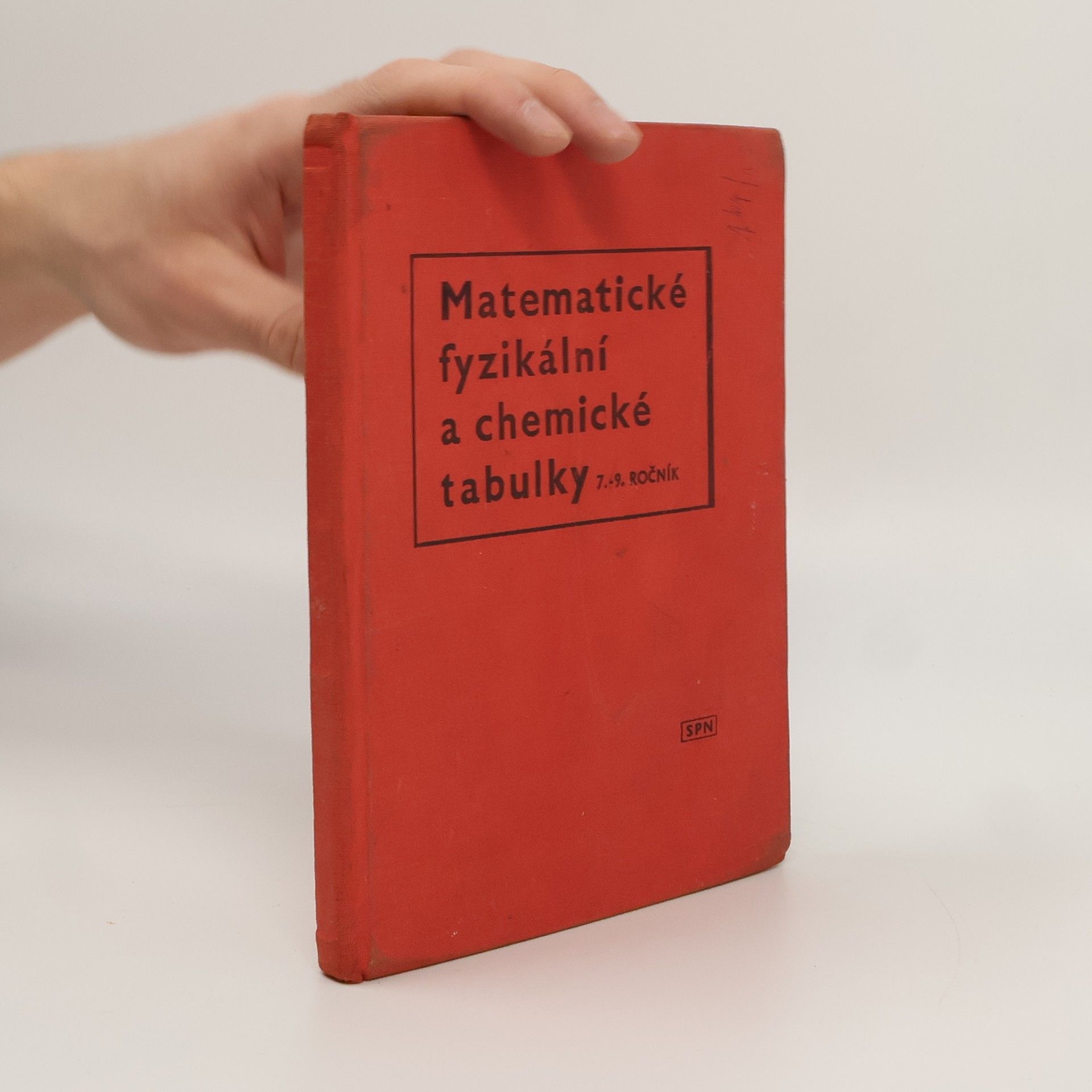 Matematické, fyzikální a chemické tabulky pro 7. až 9. ročník