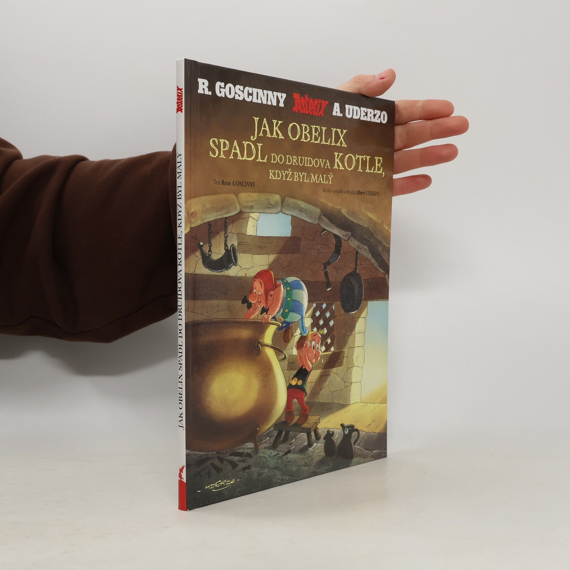 René Goscinny Jak Obelix spadl do druidova kotle, když byl malý