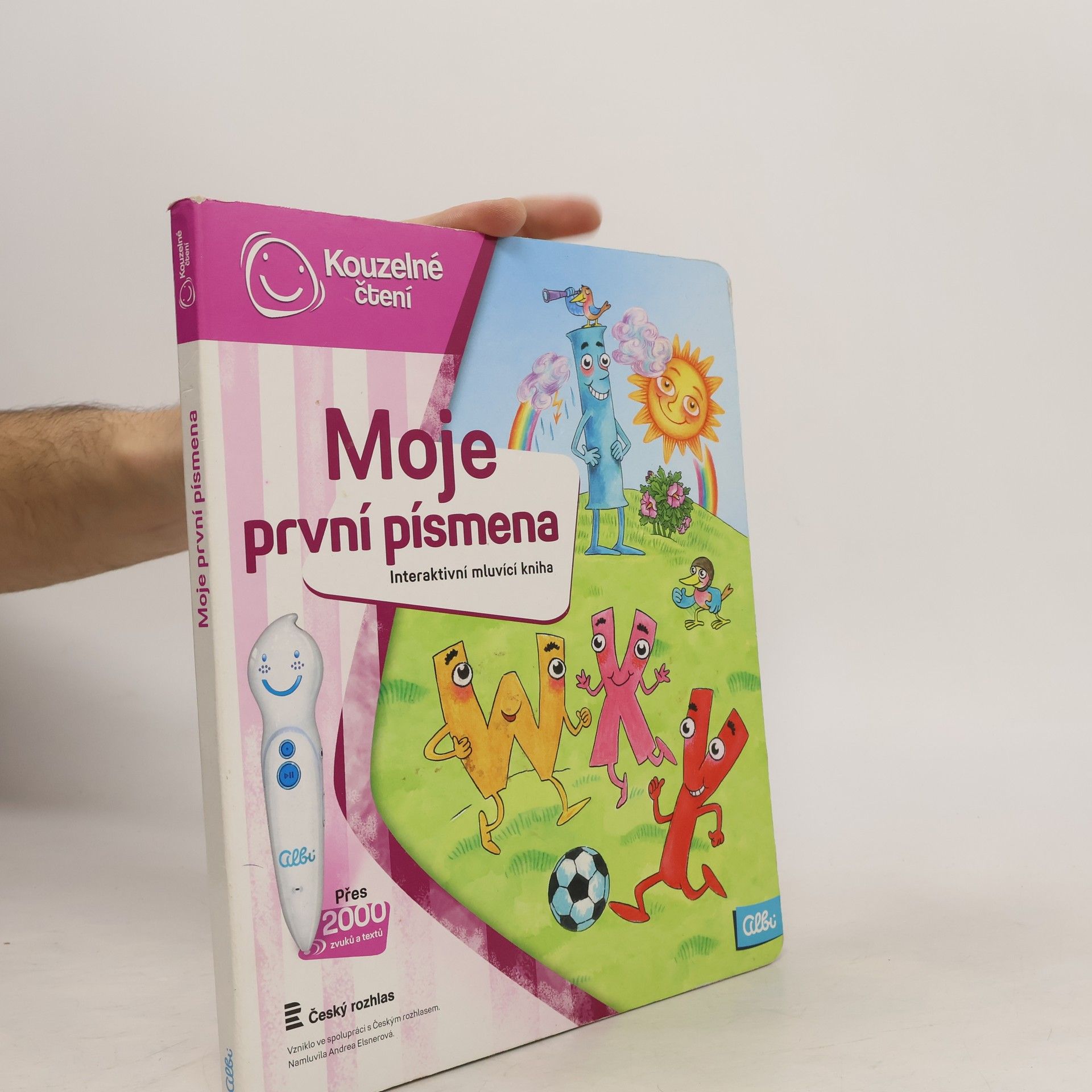 Jan Vodňanský Moje první písmena. Interaktivní mluvící kniha