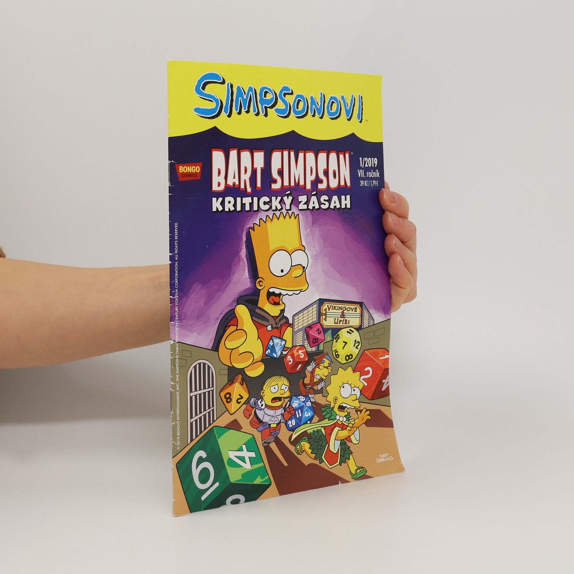 Simpsonovi - 7: Bart Simpson 01/2019: Kritický zásah