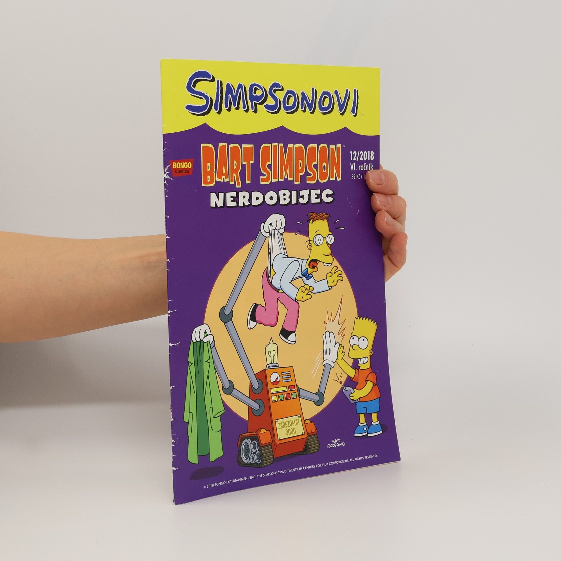 Bart Simpson 12/2018: Nerdobijec