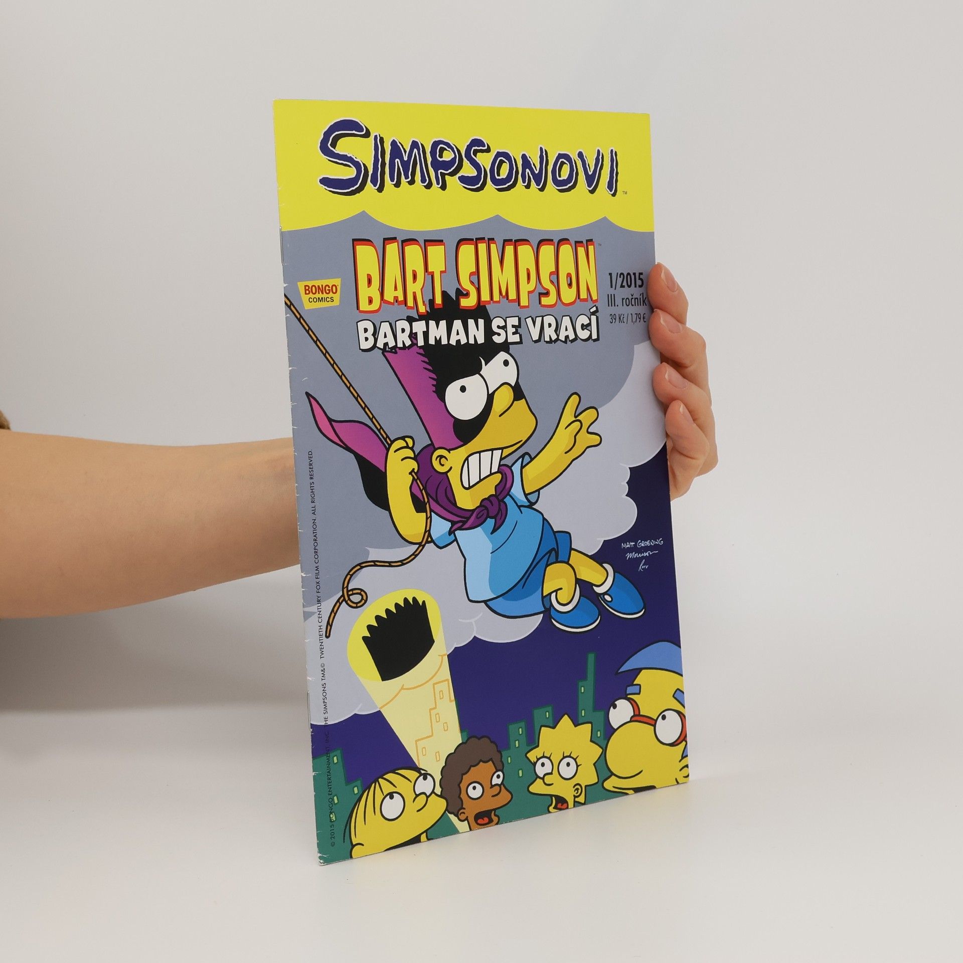 Matt Groening Simpsonovi - 1: Bart Simpson Batman se vrací: 1/2015 (2015)