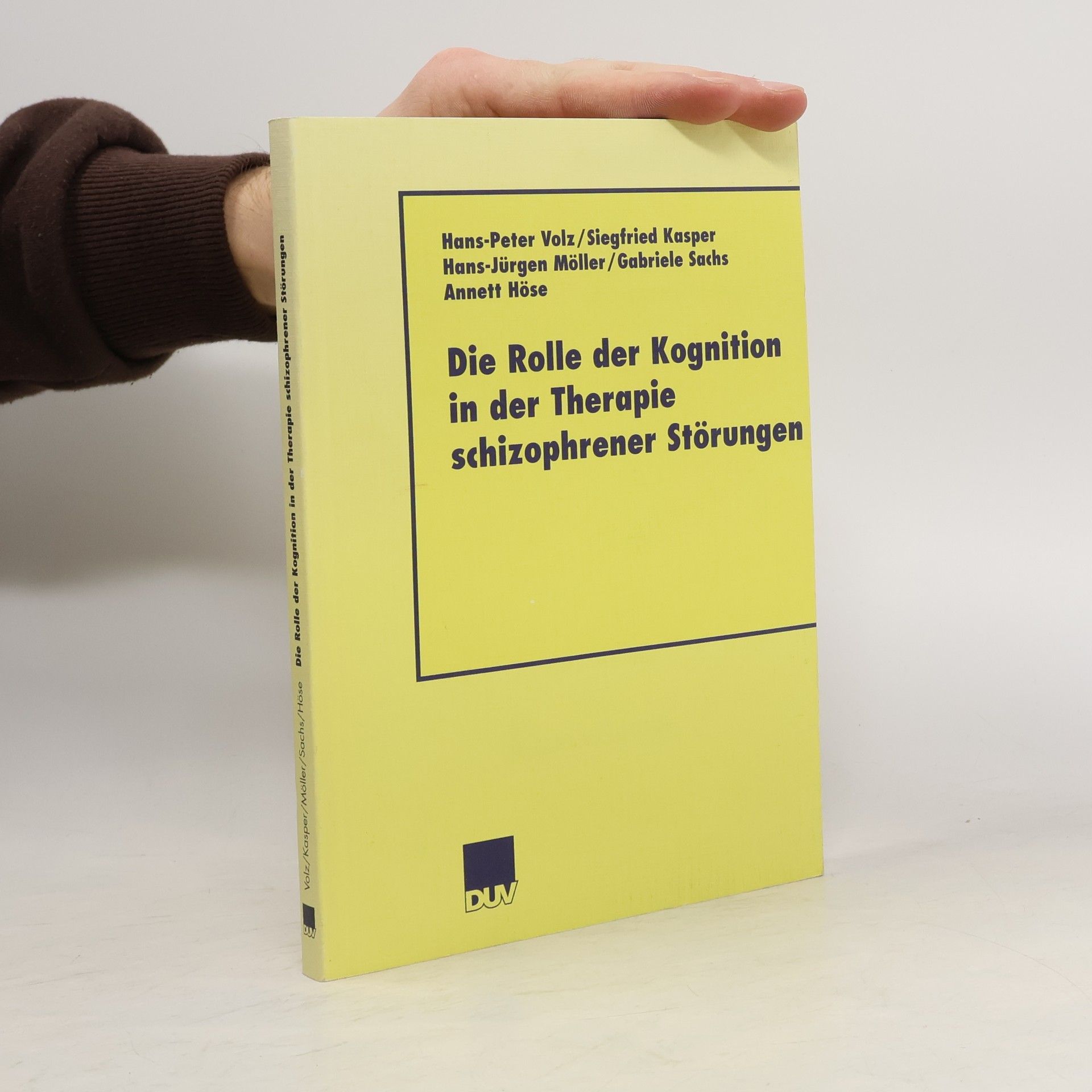 Die Rolle der Kognition in der Therapie schizophrener Störungen