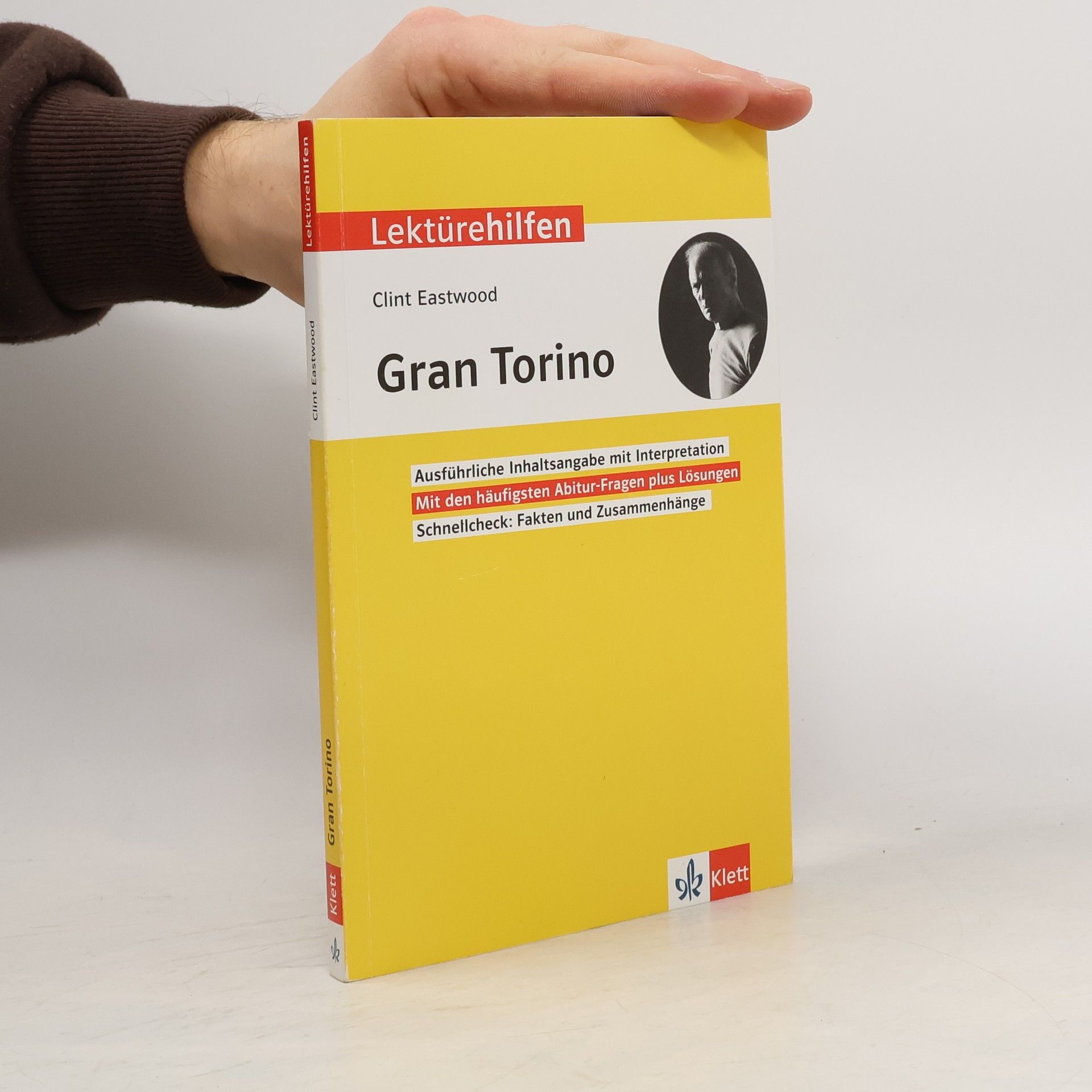 Johannes Wahl Klett Lektürehilfen Clint Eastwood, Gran Torino