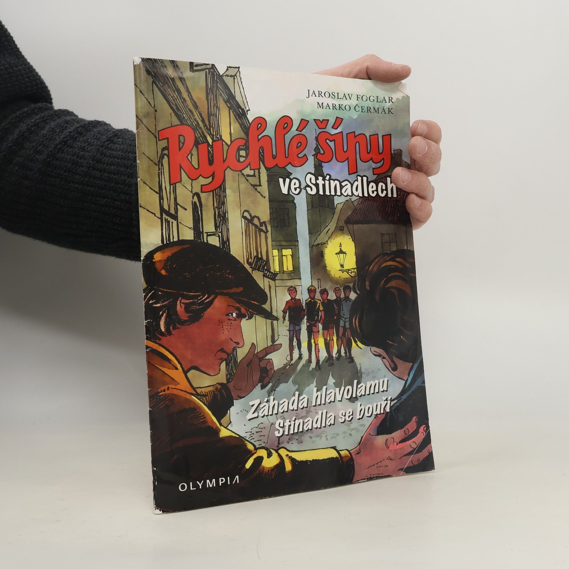 Jaroslav Foglar Rychlé šípy ve Stínadlech : Záhada hlavolamu, Stínadla se bouří