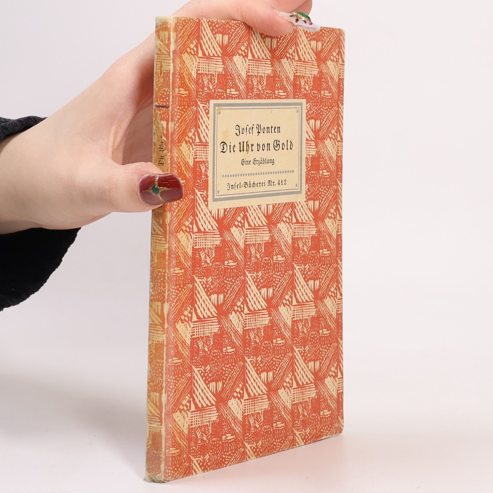 Josef Ponten Die Uhr von Gold
