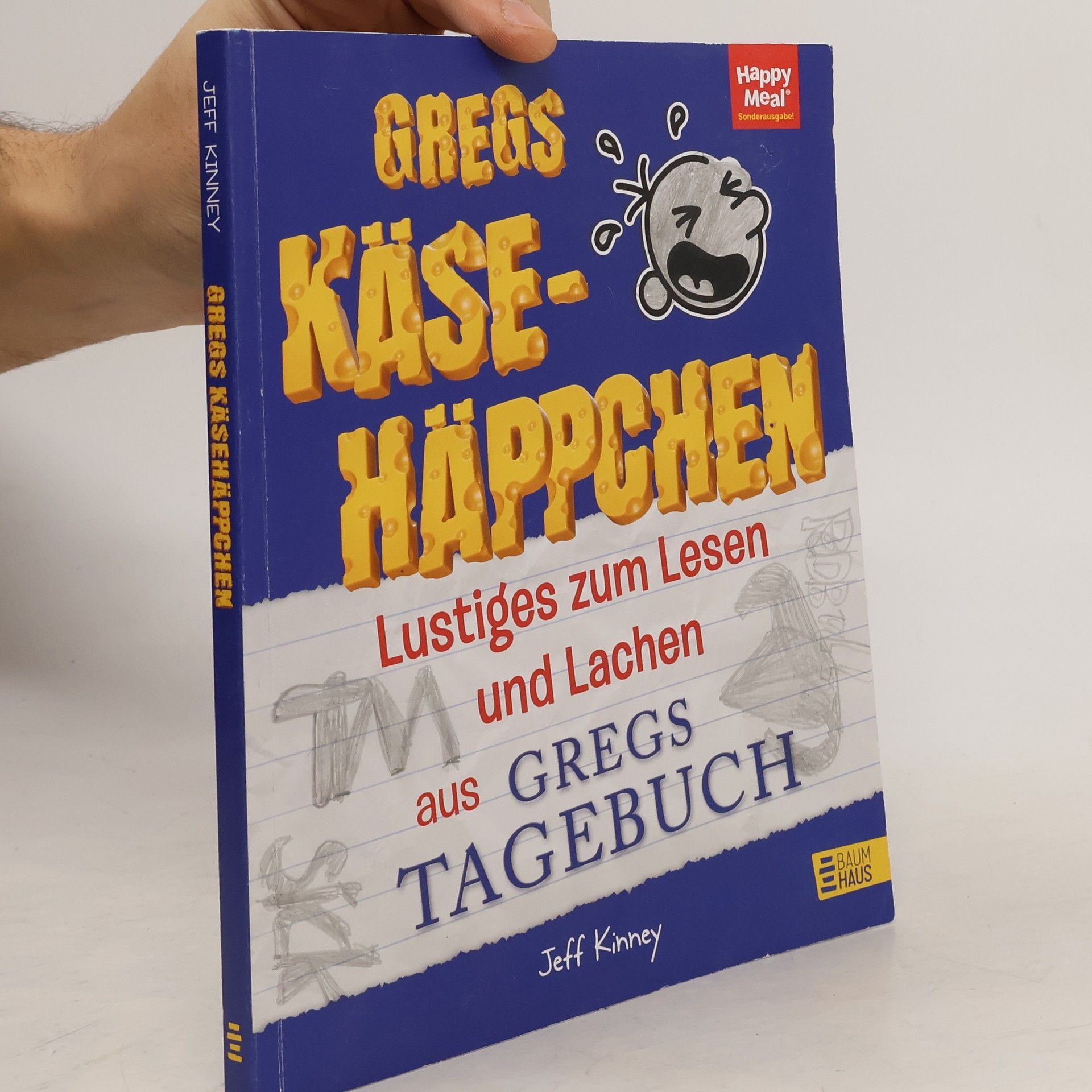 Jeff Kinney Gregs Käsehäppchen. Lustiges zum Lesen und Lachen aus Gregs Tagebuch