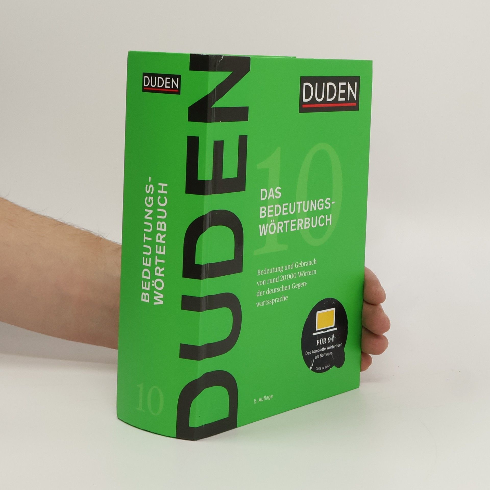 Dudenredaktion (Bibliographisches Institut) Duden, das Bedeutungswörterbuch