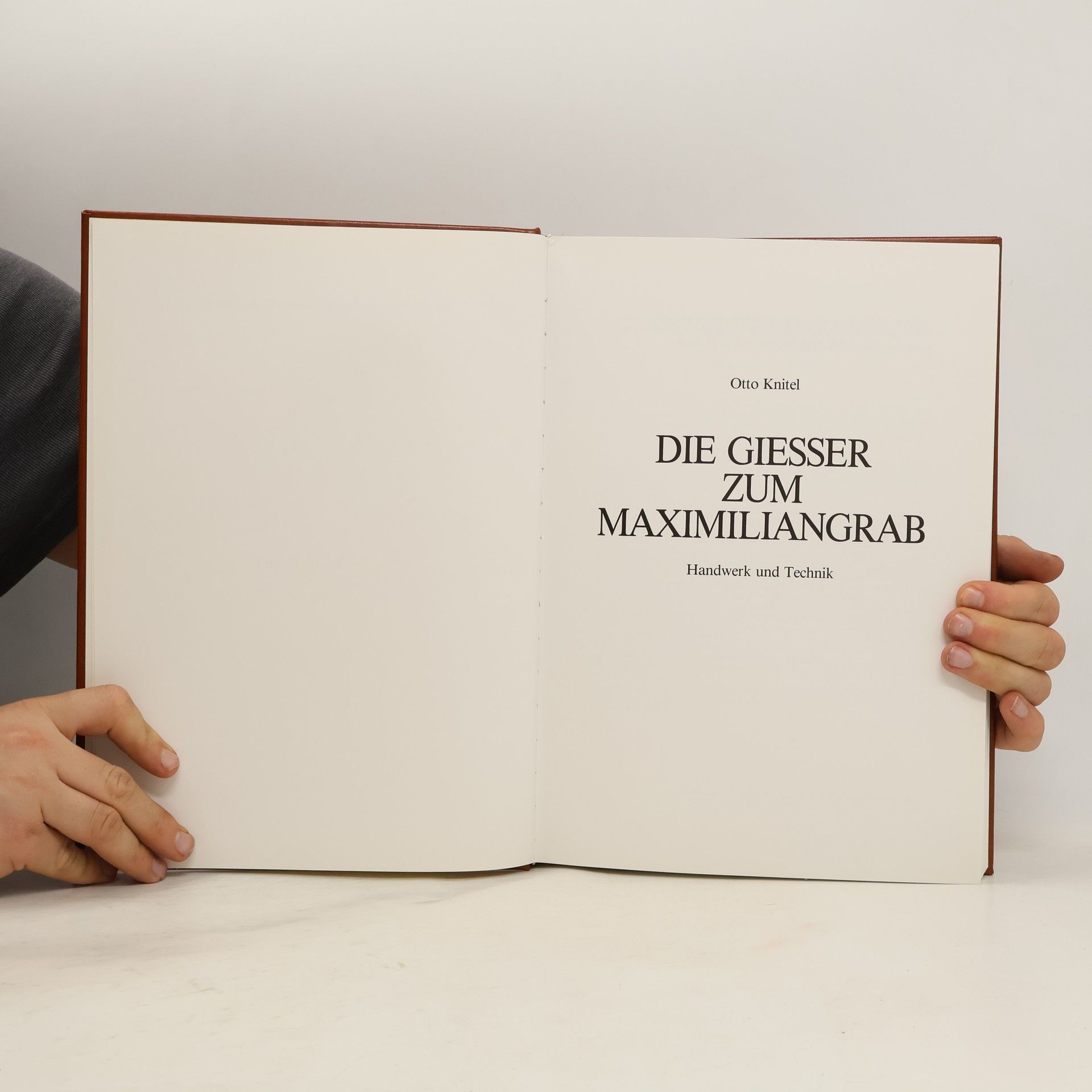 Otto Knitel Die Giesser zum Maximiliangrab
