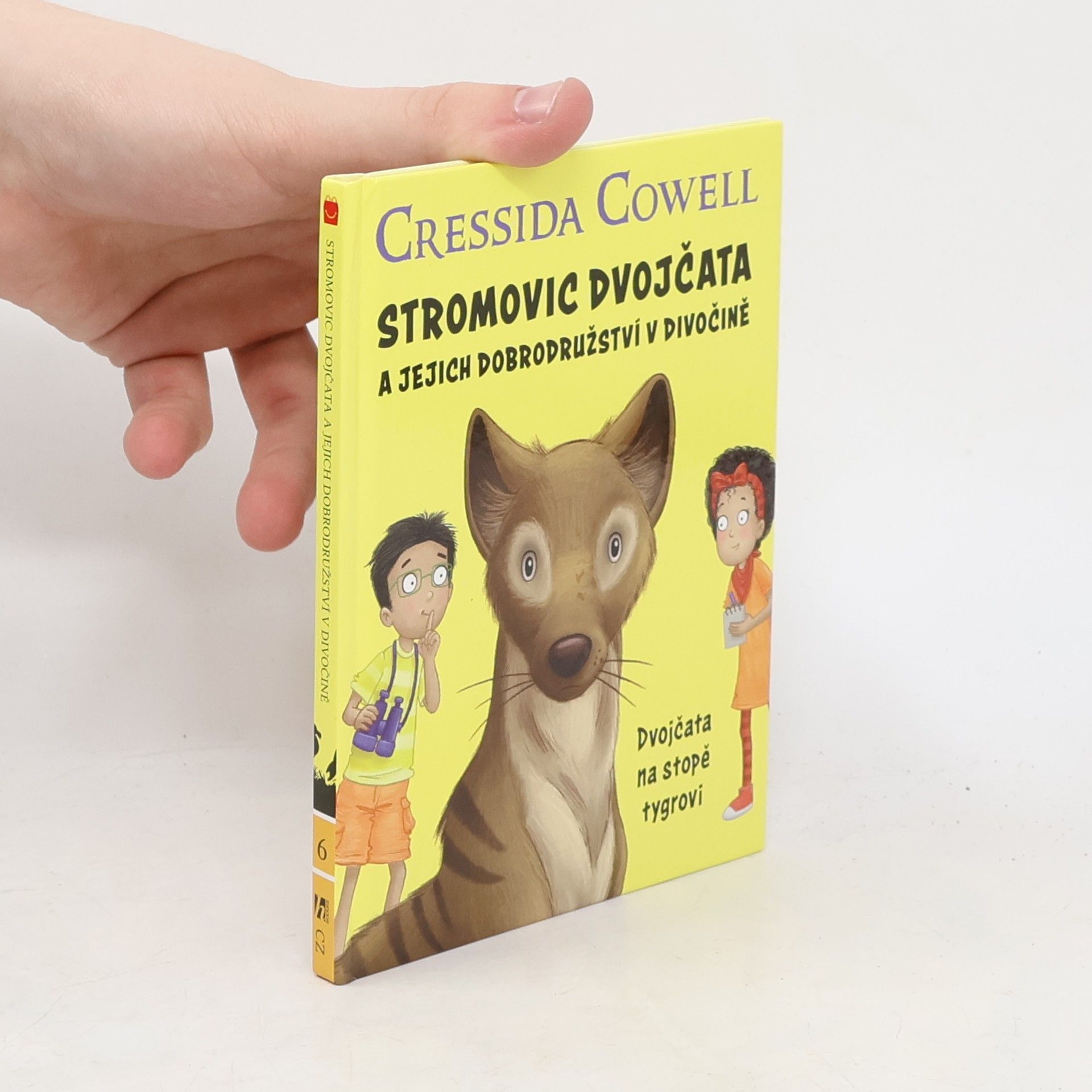 Cressida Cowell Stromovic dvojčata a jejich dobrodružství v divočině. Dvojčata na stopě tygrovi