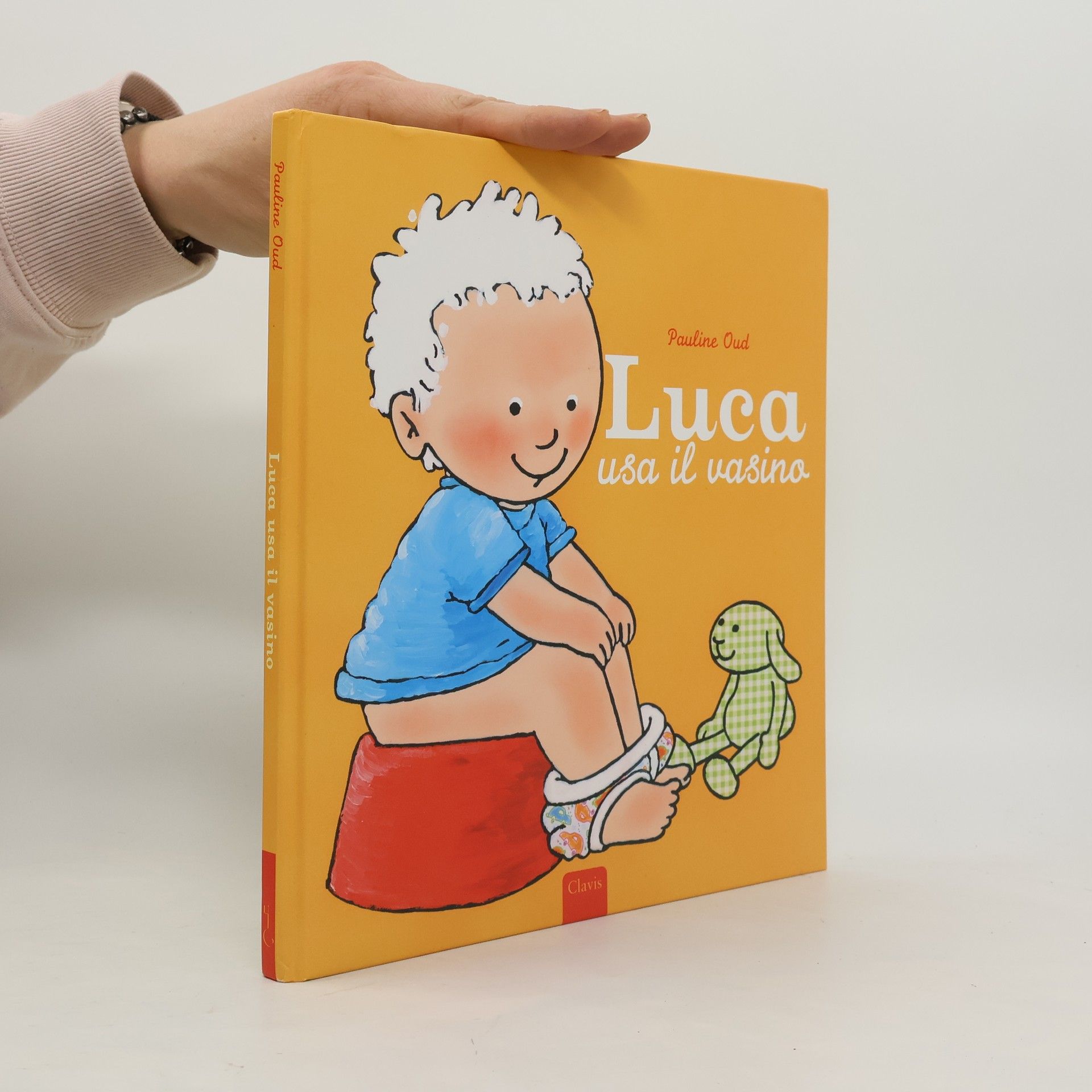 Pauline Oud Luca usa il vasino