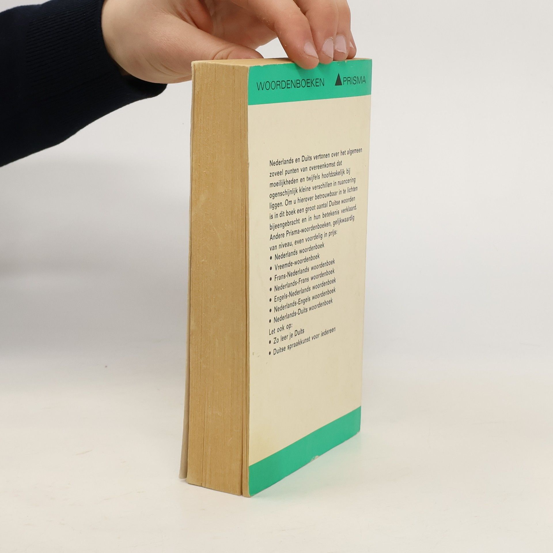 J. A. H. van Gemert Duits-Nederlands woodrenboek