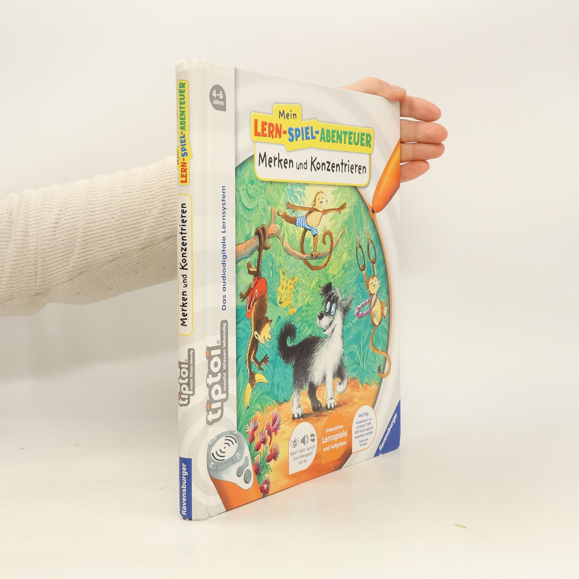 Tiptoi Merken und Konzentrieren. Lern-Spiel-Abenteuer