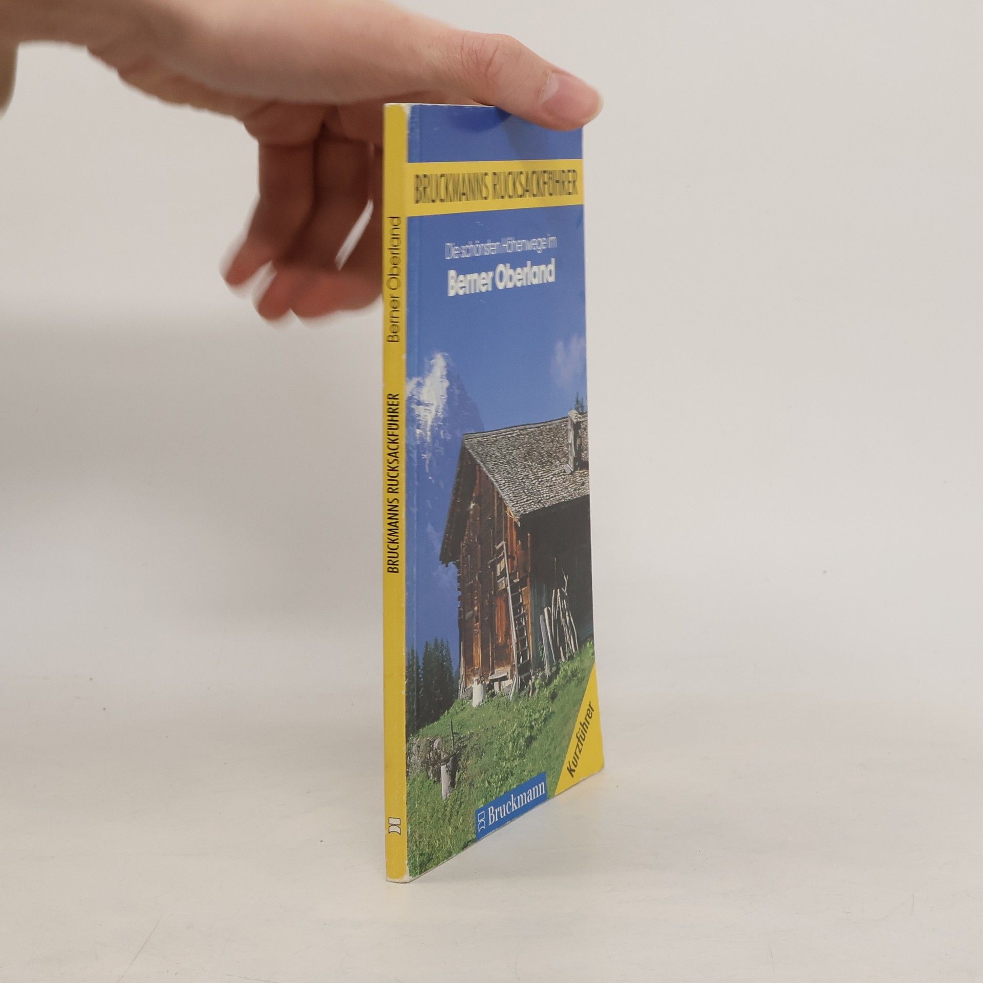 Bruckmanns Rucksackführer: Die schönsten Höhenwege im Berner Oberland