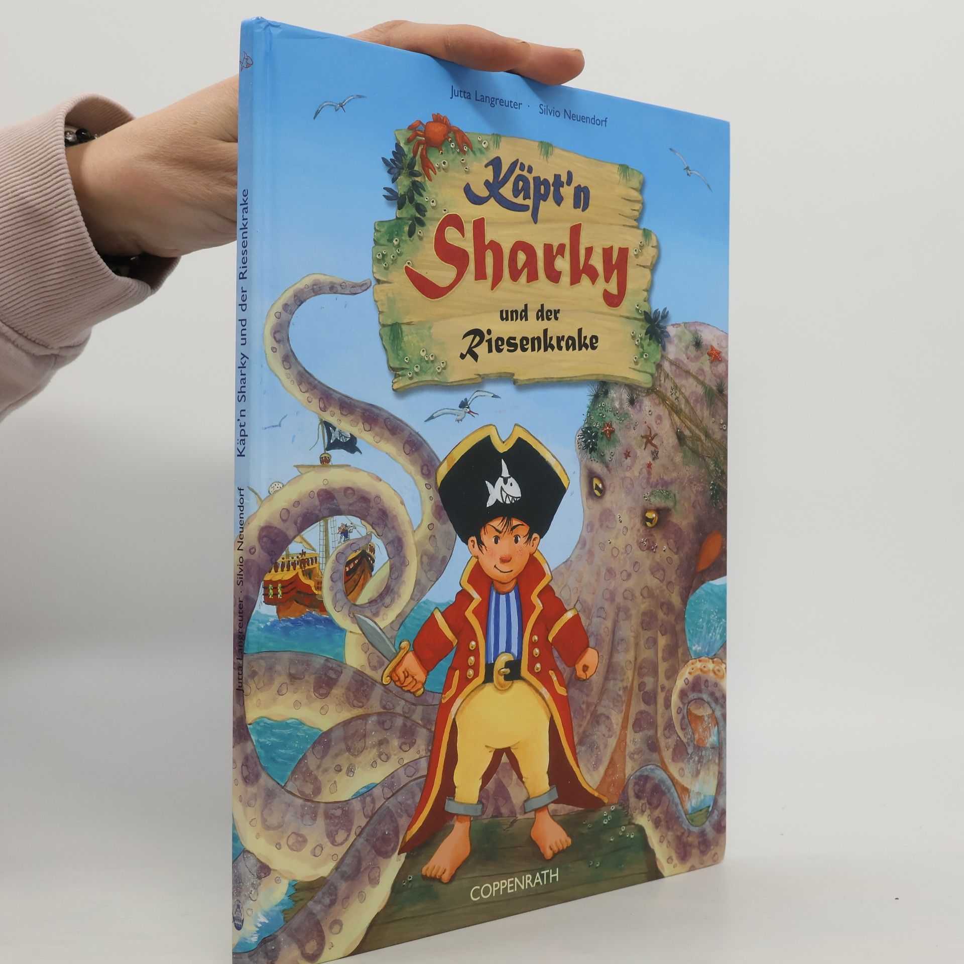 Jutta Langreuter Käptń Sharky und der Riesenkrake