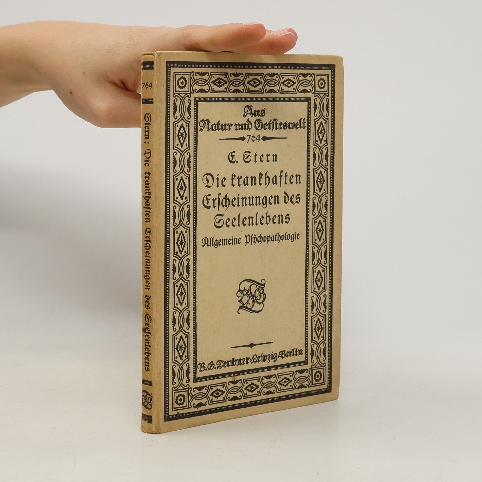 Die krankhaften Erscheinungen des Seelenlebens