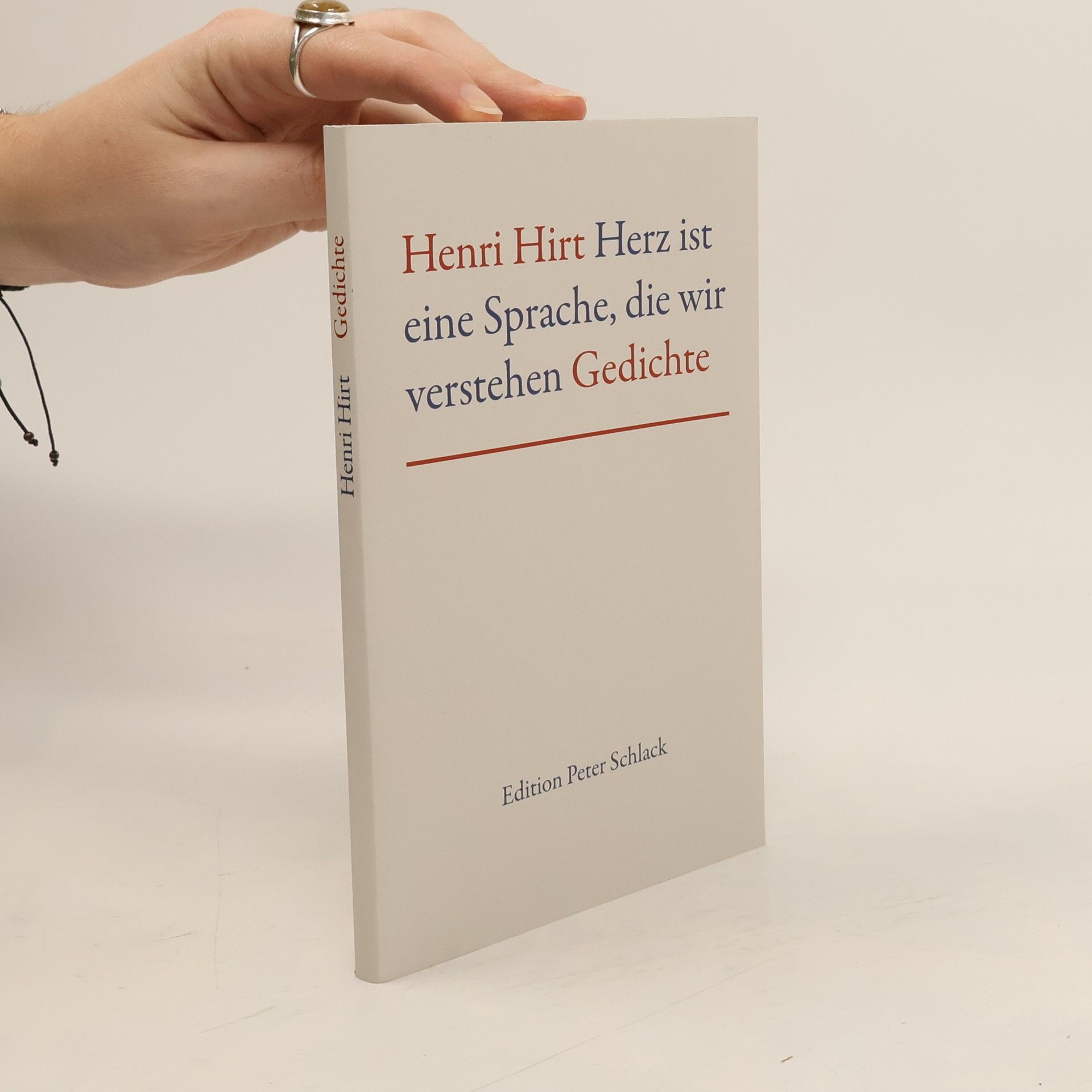 Henri Hirt Herz ist eine Sprache, die wir verstehen