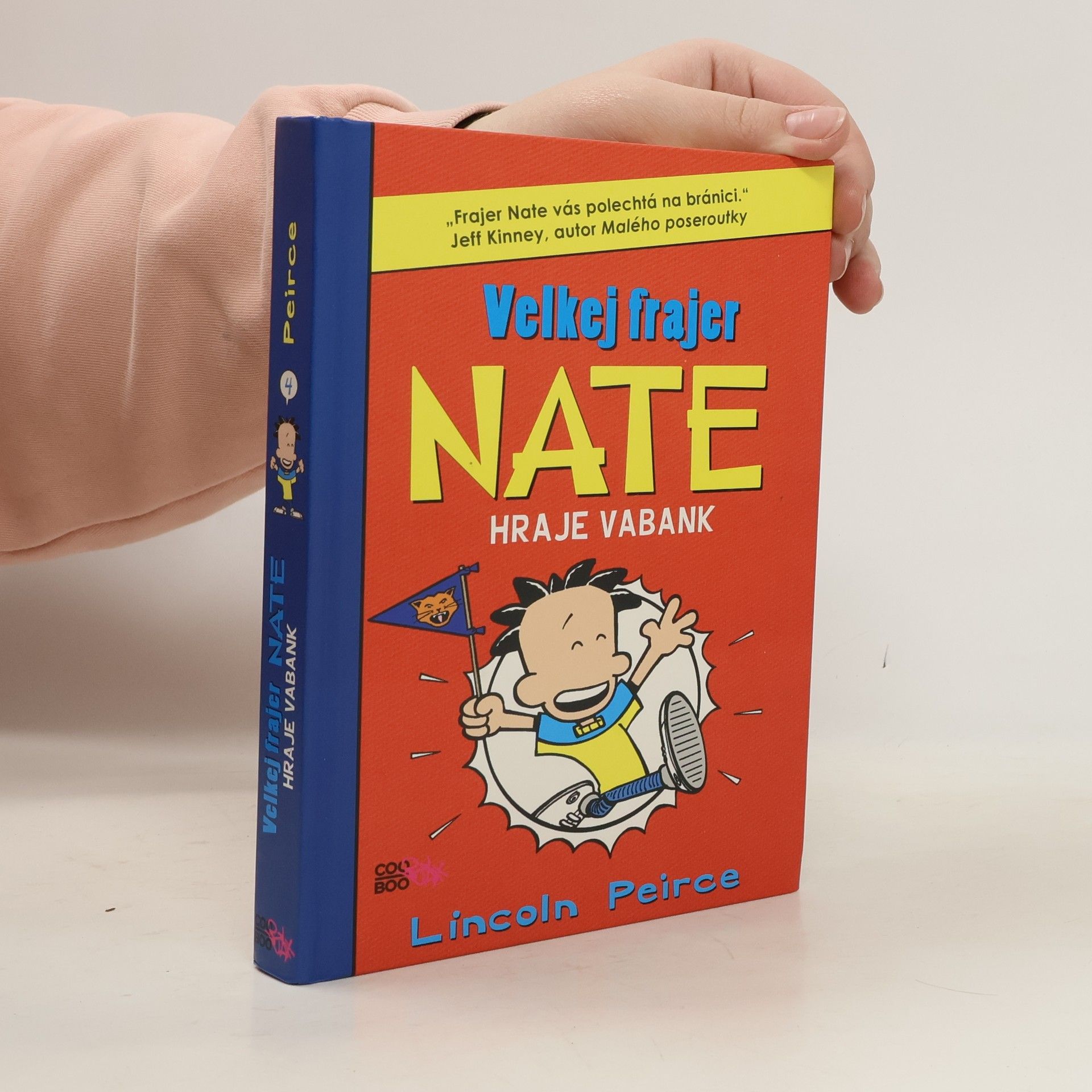 Lincoln Peirce Velkej frajer Nate hraje vabank