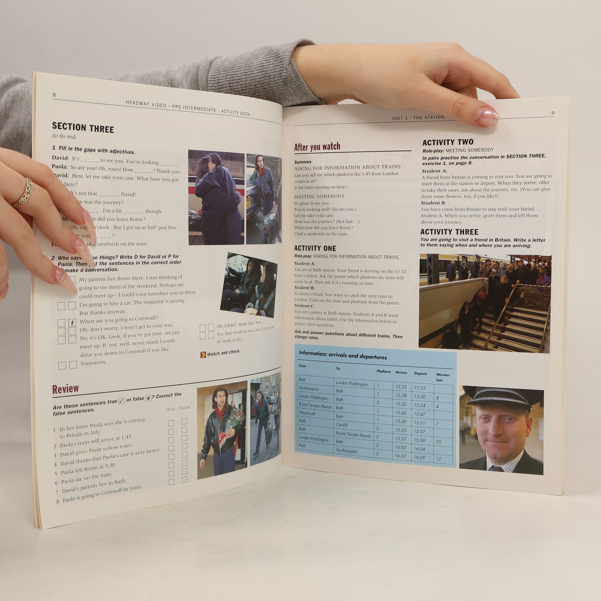 Tim Falla Headway Video. Activity book Pre-intermediate