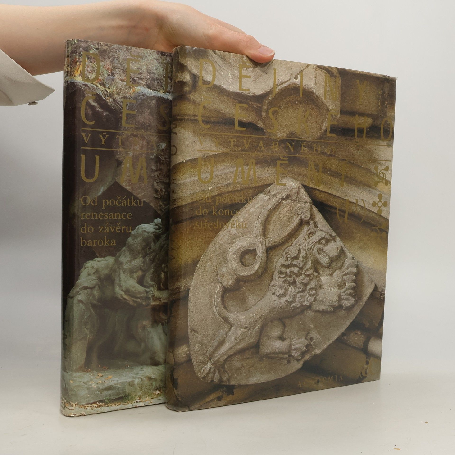 Kolektív autorov Dějiny českého výtvarného umění I. a II. díl