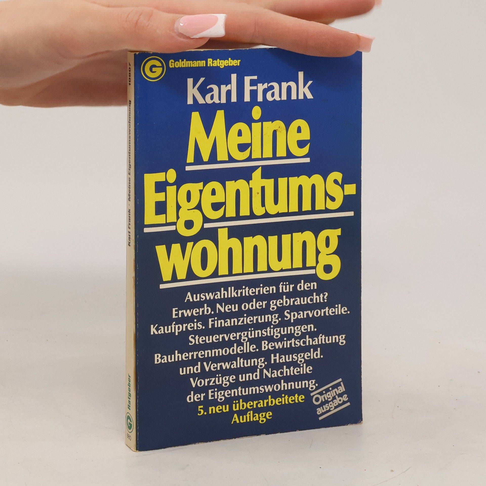 Karl A. Frank Meine Eigentumswohnung